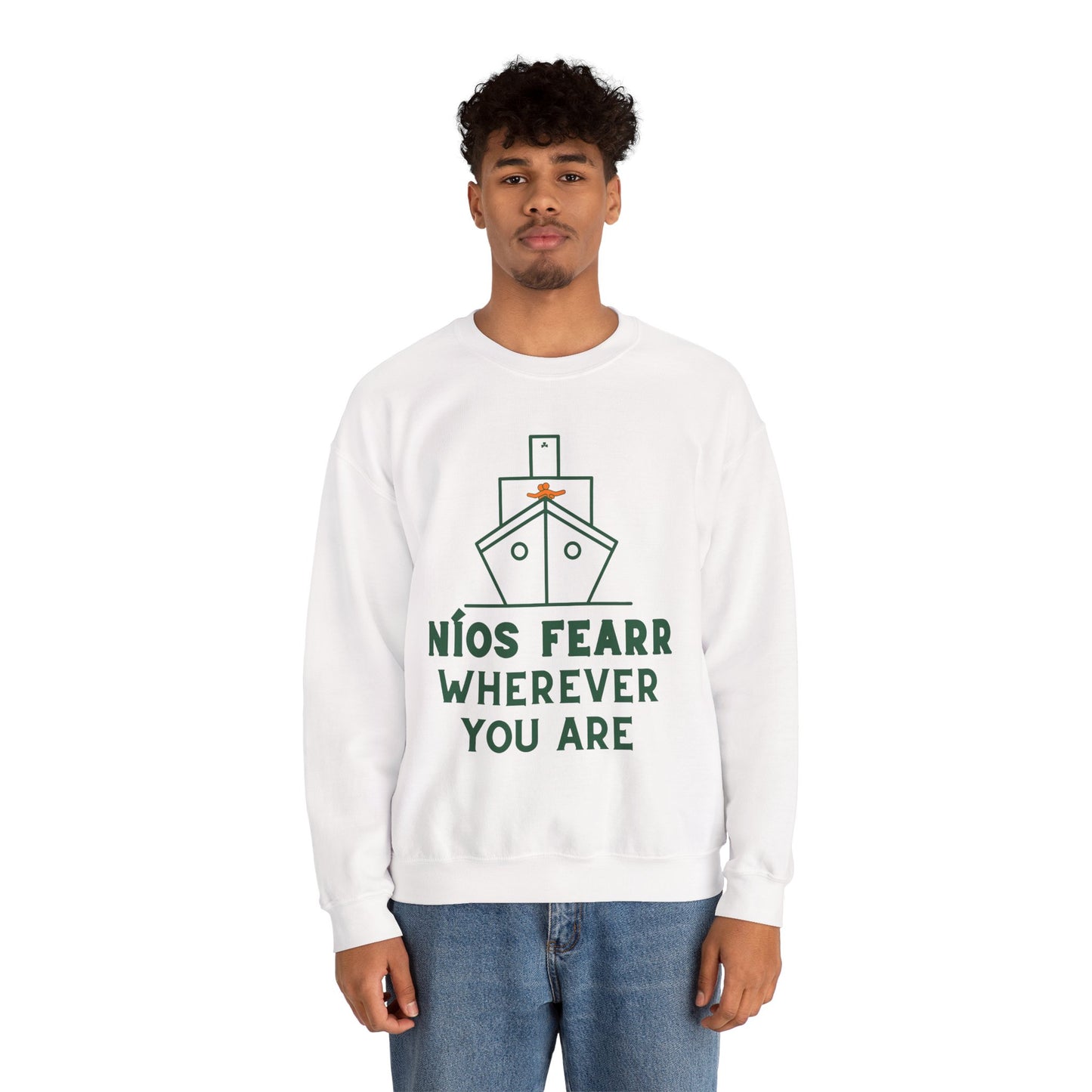 NÍOS FEARR, WHEREVER YOU ARE Unisex Heavy Blend™ Crewneck Sweatshirt