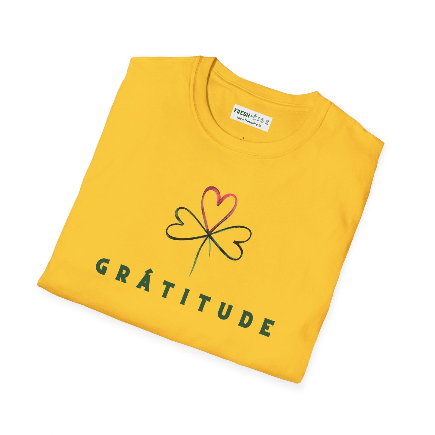GRÁTITUDE Unisex Softstyle 100% Cotton T-Shirt
