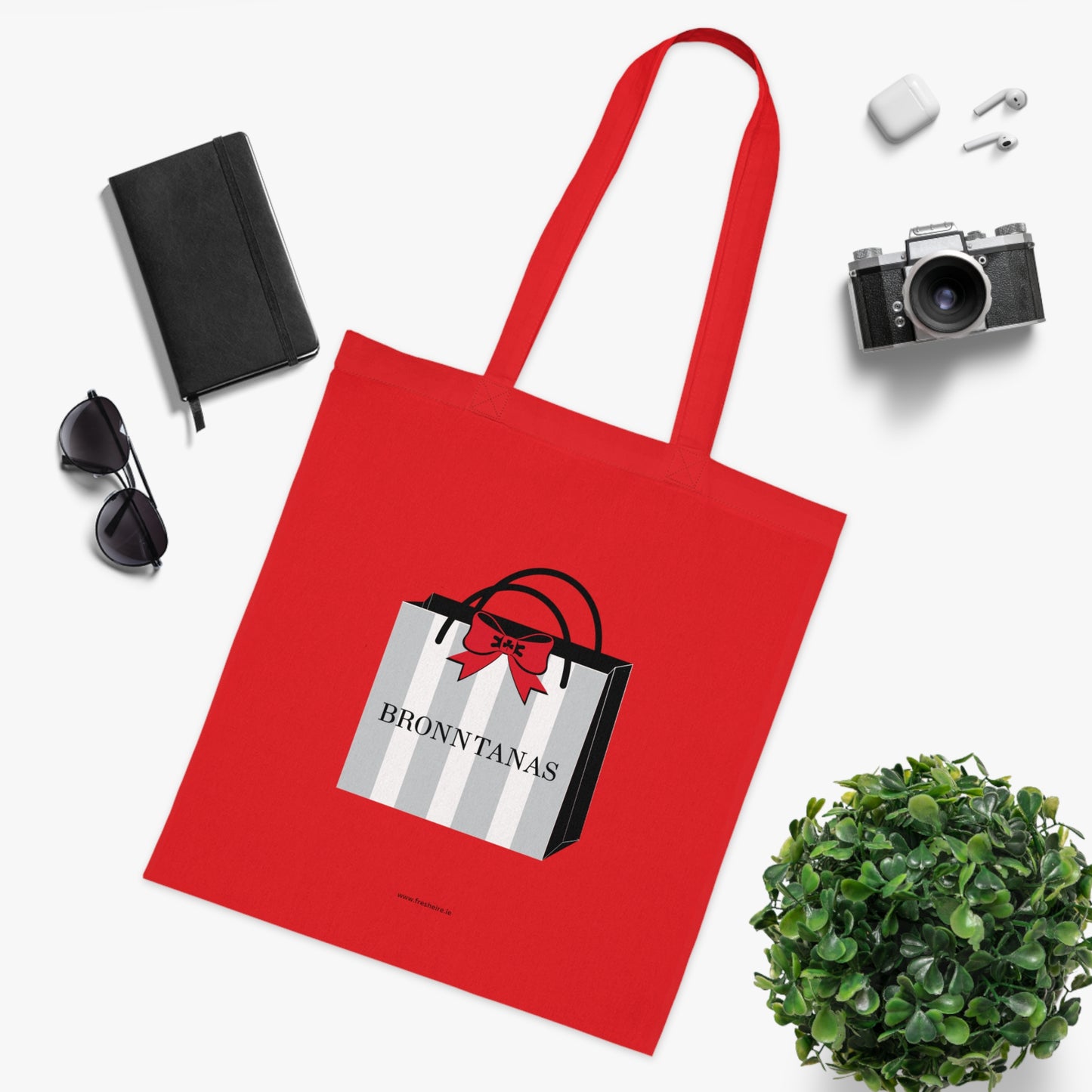 BRONNTANAS 100% Cotton Tote Bag