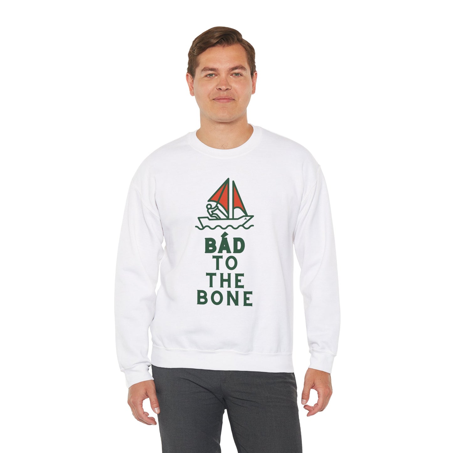 BÁD TO THE BONE Unisex Heavy Blend™ Crewneck Sweatshirt