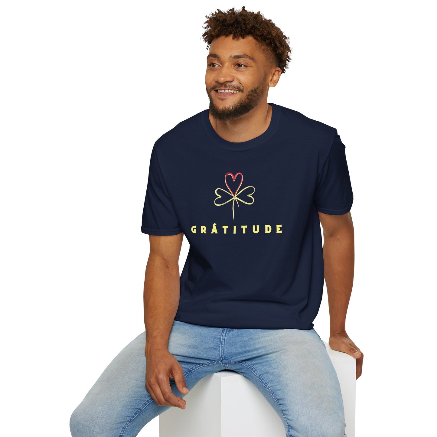 GRÁTITUDE Unisex Softstyle 100% Cotton T-Shirt