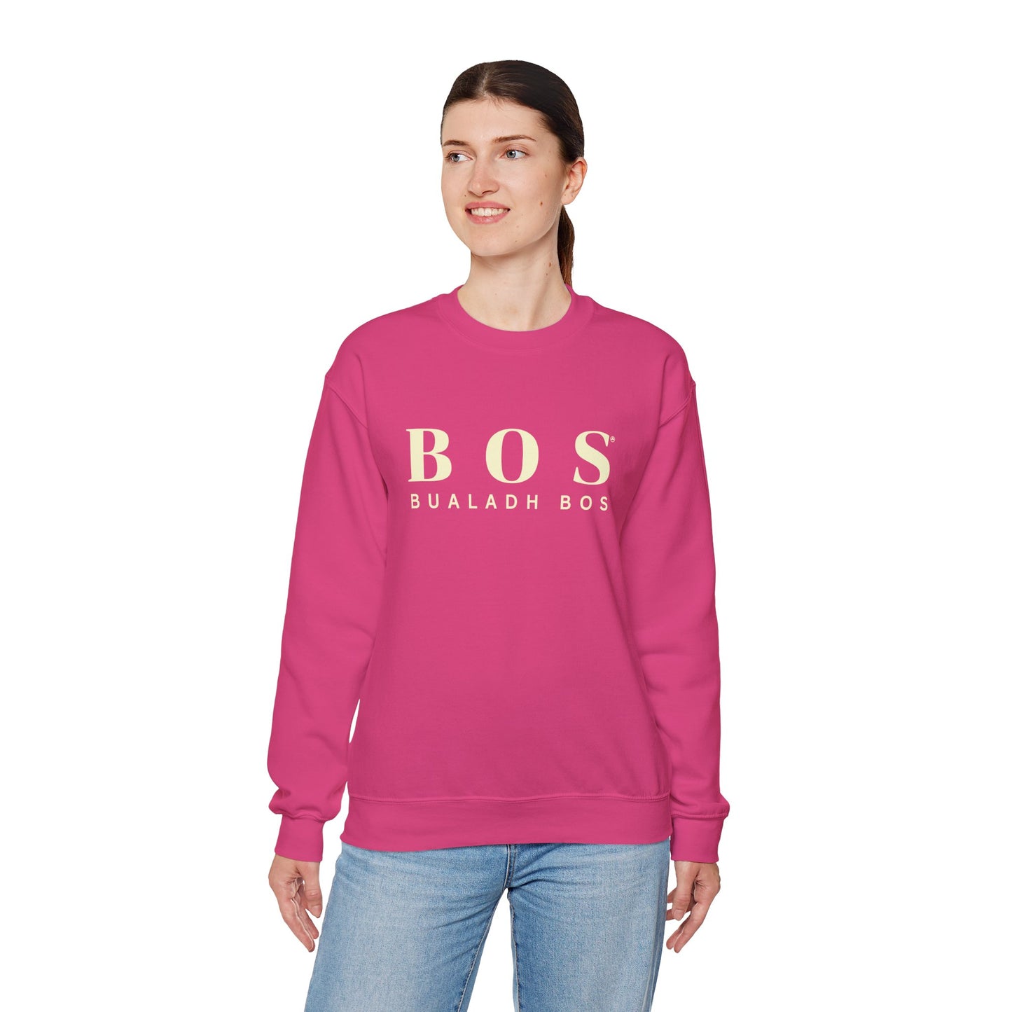 BOS BUALADH BOS Unisex Heavy Blend™ Crewneck Sweatshirt