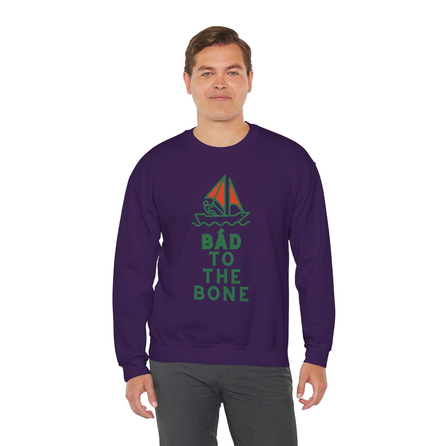 BÁD TO THE BONE Unisex Heavy Blend™ Crewneck Sweatshirt