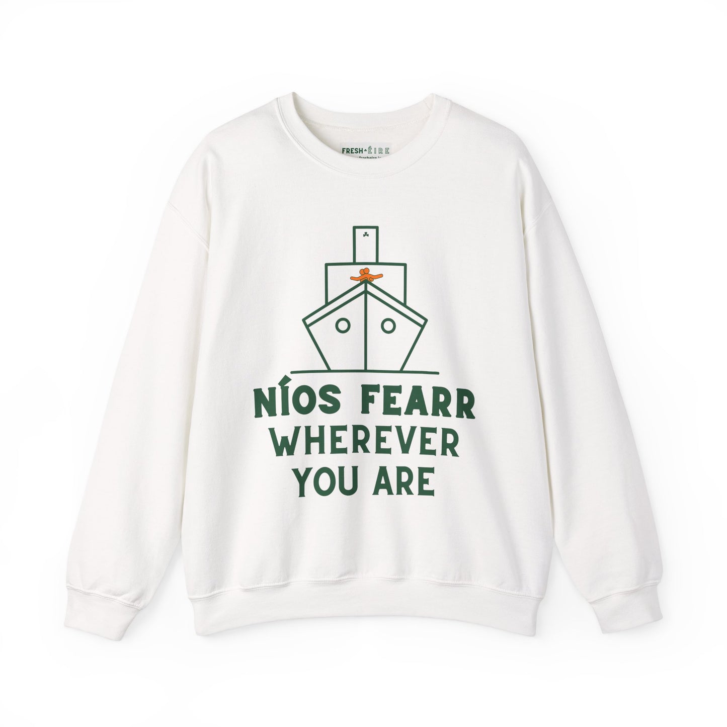 NÍOS FEARR, WHEREVER YOU ARE Unisex Heavy Blend™ Crewneck Sweatshirt