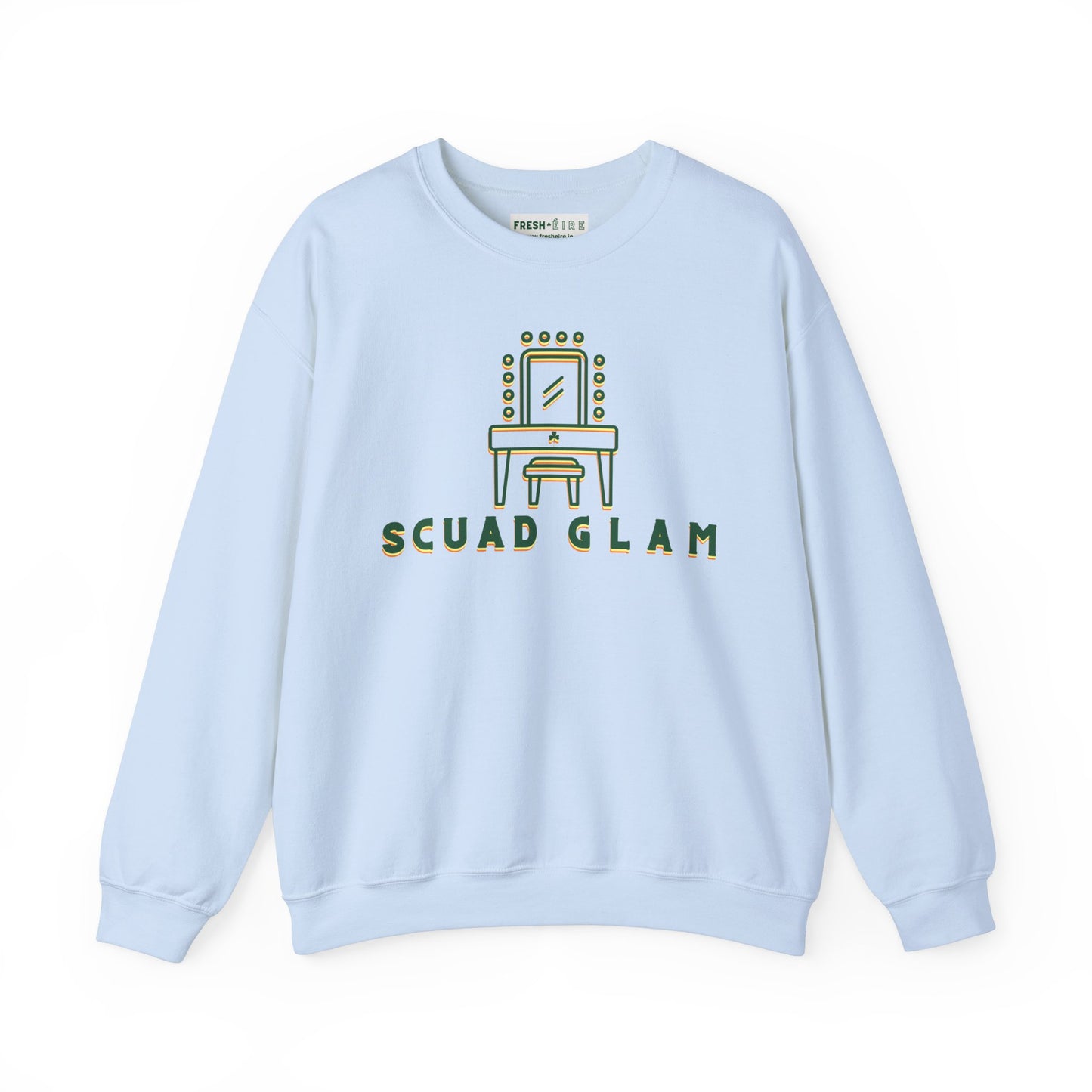 SCUAD GLAM Unisex Heavy Blend Crewneck Sweatshirt