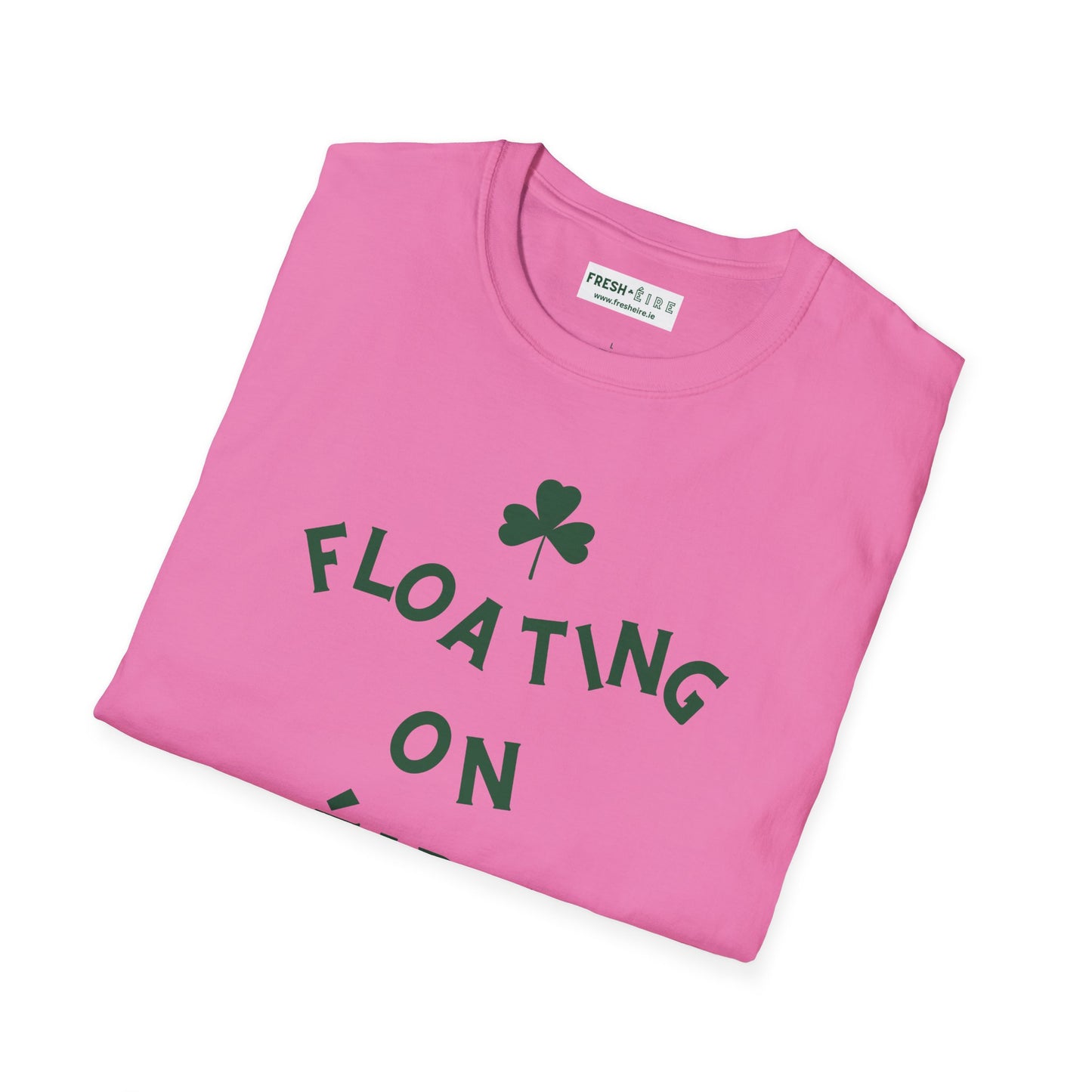 FLOATING ON ÉIRE Unisex Softstyle 100% Cotton T-Shirt