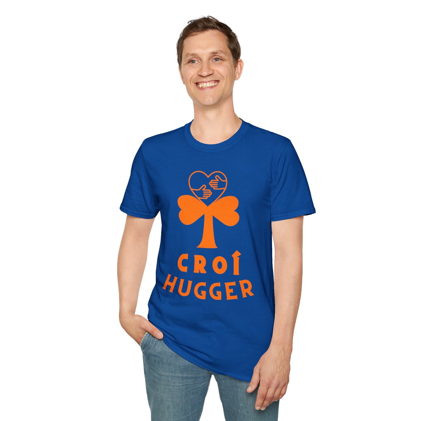 CROÍ HUGGER Unisex Softstyle 100% Cotton T-Shirt