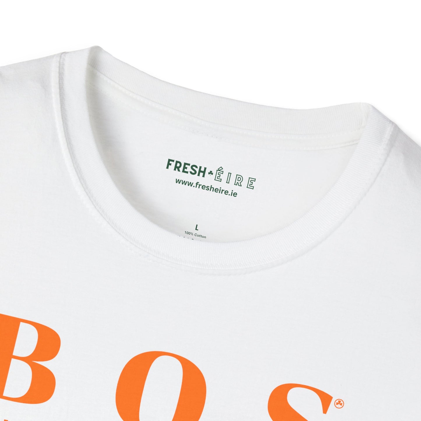 BOS BUALADH BOS Unisex Softstyle 100% Cotton T-Shirt