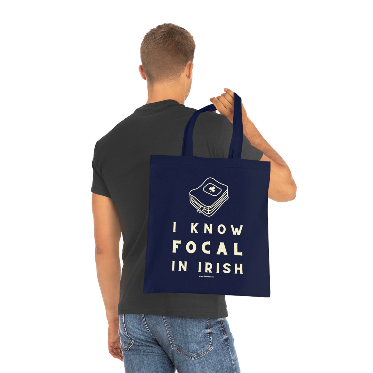 I KNOW FOCAL IN IRISH 100% Cotton Tote Bag