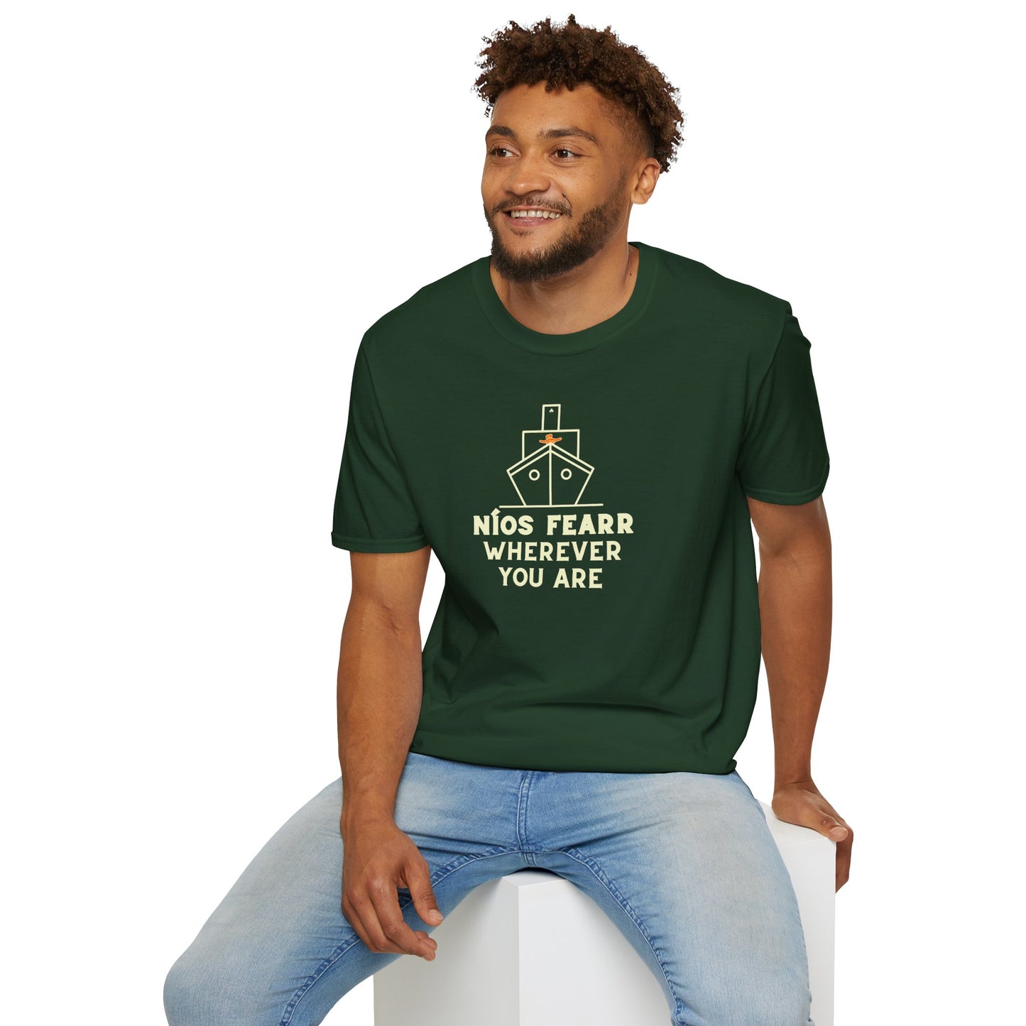 NÍOS FEARR WHEREVER YOU ARE Unisex Softstyle 100% Cotton T-Shirt