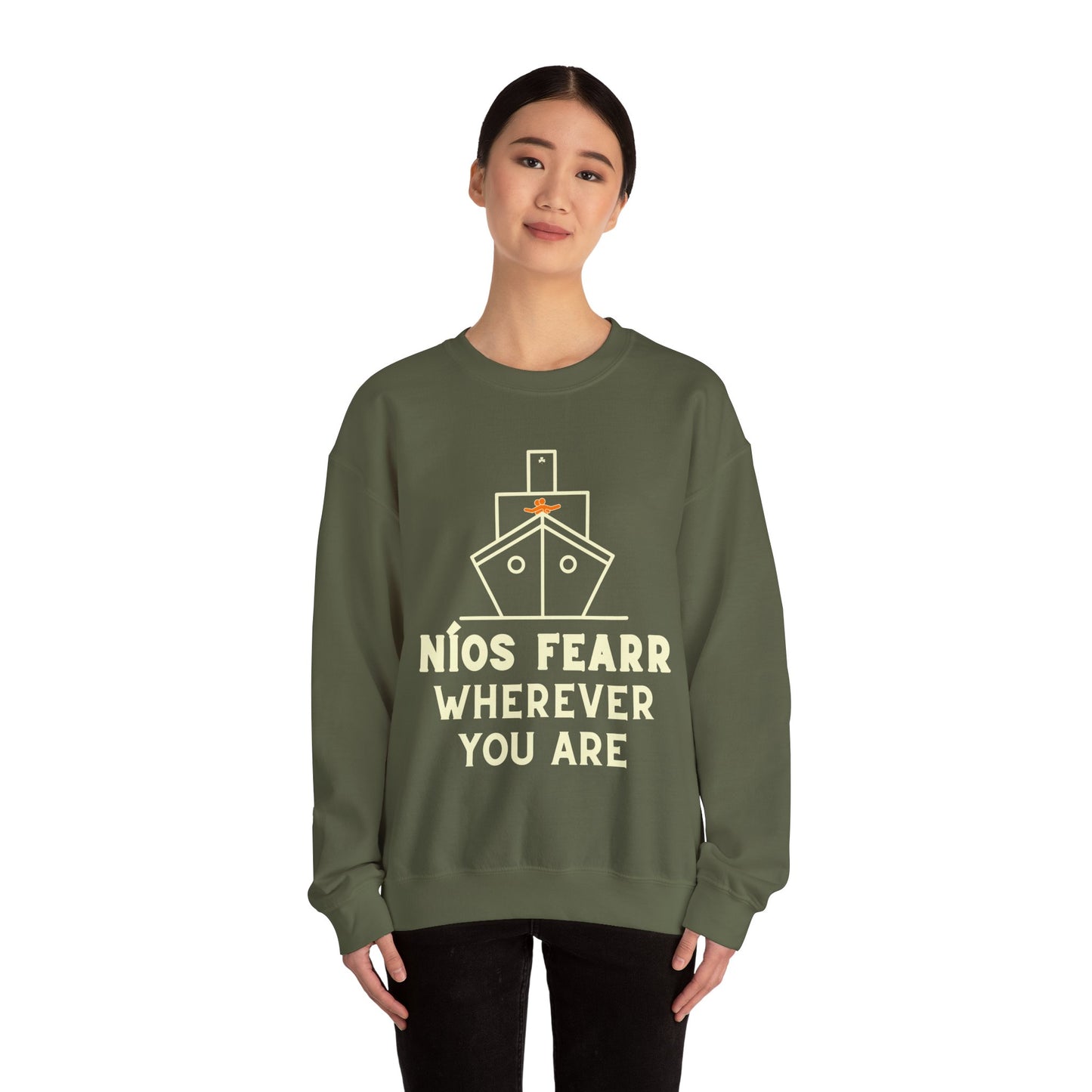 NÍOS FEARR, WHEREVER YOU ARE Unisex Heavy Blend™ Crewneck Sweatshirt