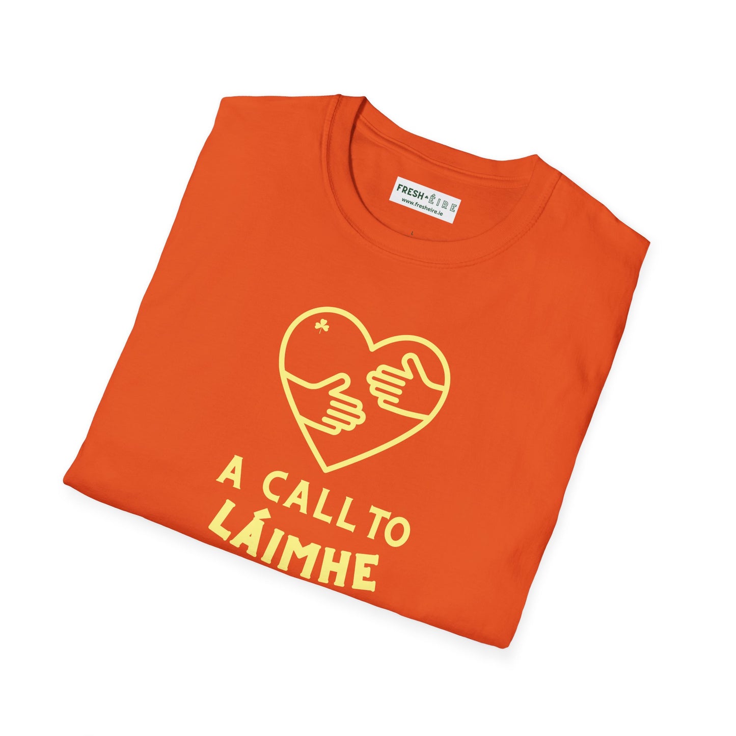 A CALL TO LÁIMHE Unisex Softstyle 100% Cotton T-Shirt