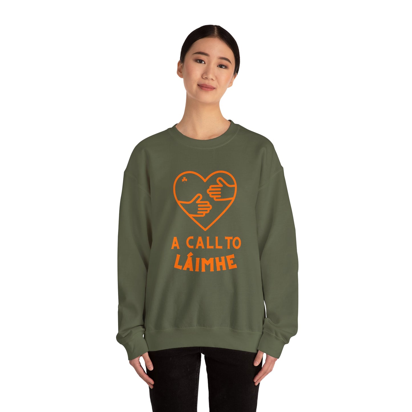 A CALL TO LÁIMHE Unisex Heavy Blend™ Crewneck Sweatshirt
