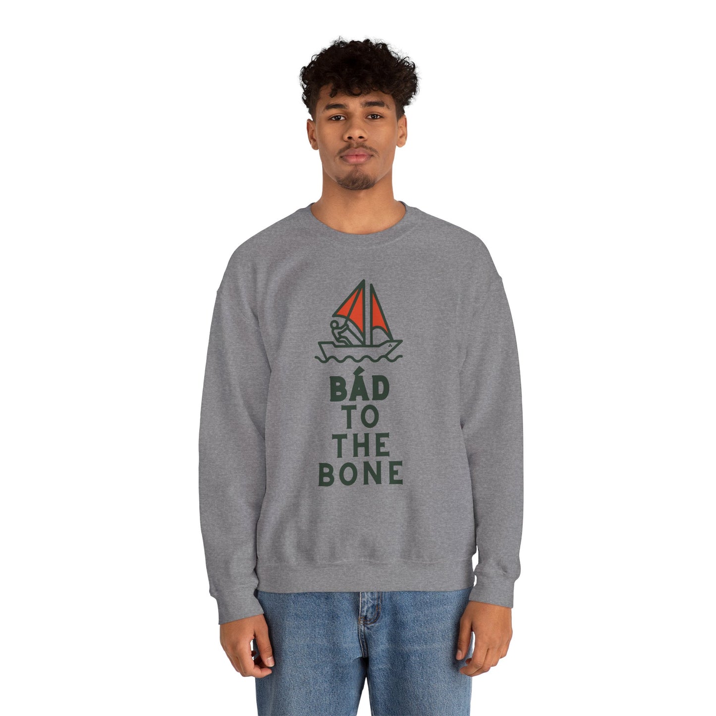 BÁD TO THE BONE Unisex Heavy Blend™ Crewneck Sweatshirt