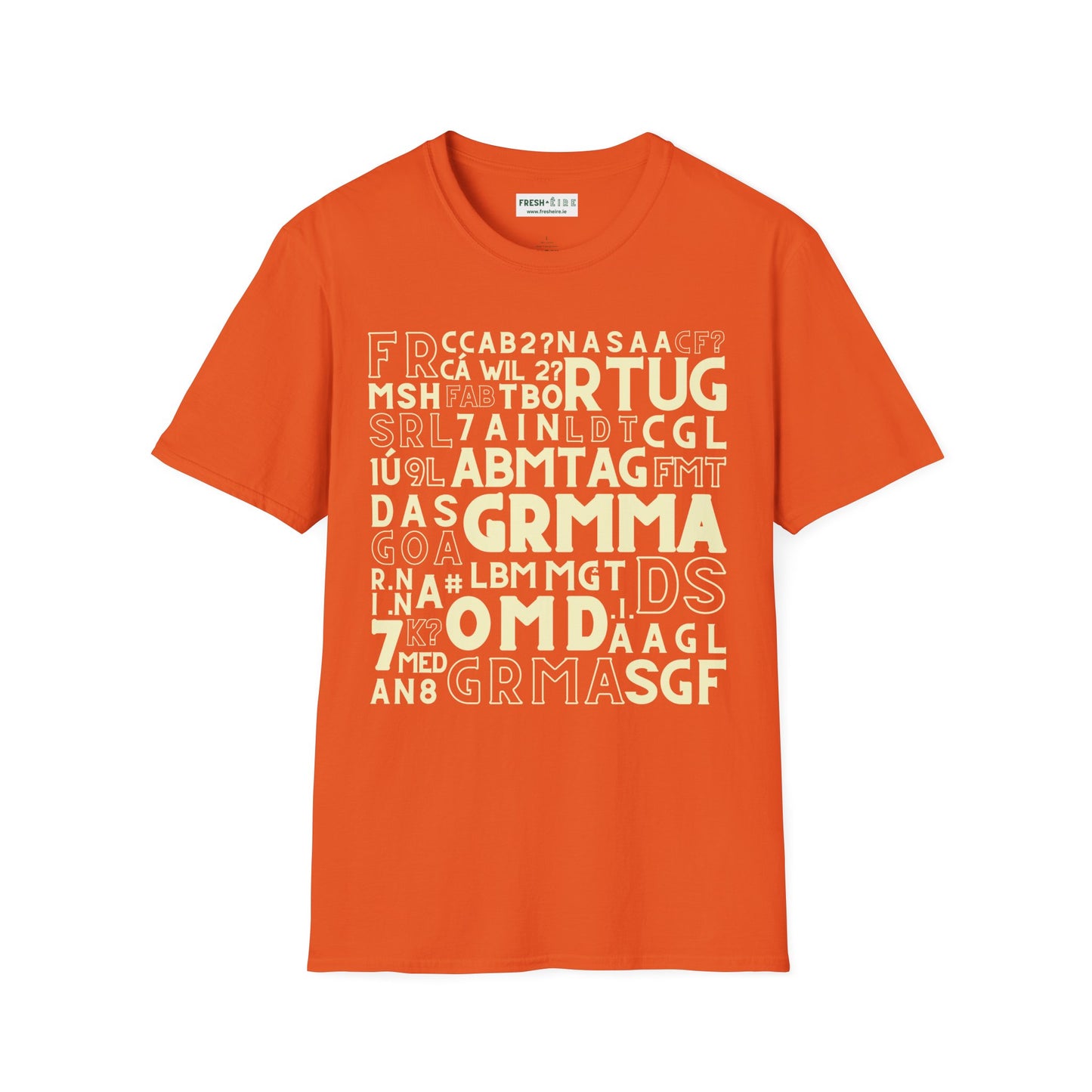 GRMMA Unisex Softstyle 100% Cotton T-Shirt