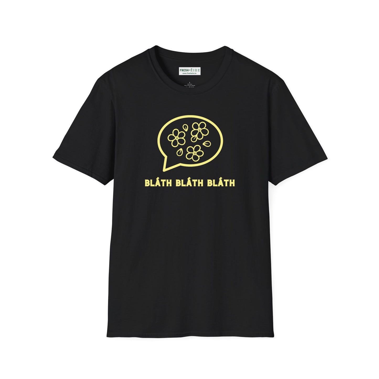 BLÁTH BLÁTH BLÁTH Unisex Softstyle 100% Cotton T-Shirt