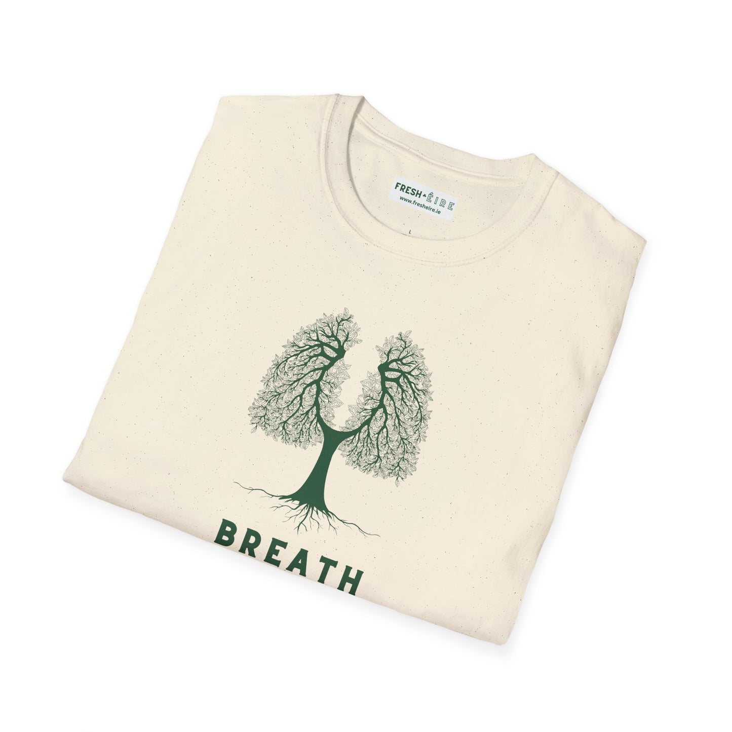BREATH OF FRESH ÉIRE Unisex Softstyle 100% Cotton T-Shirt