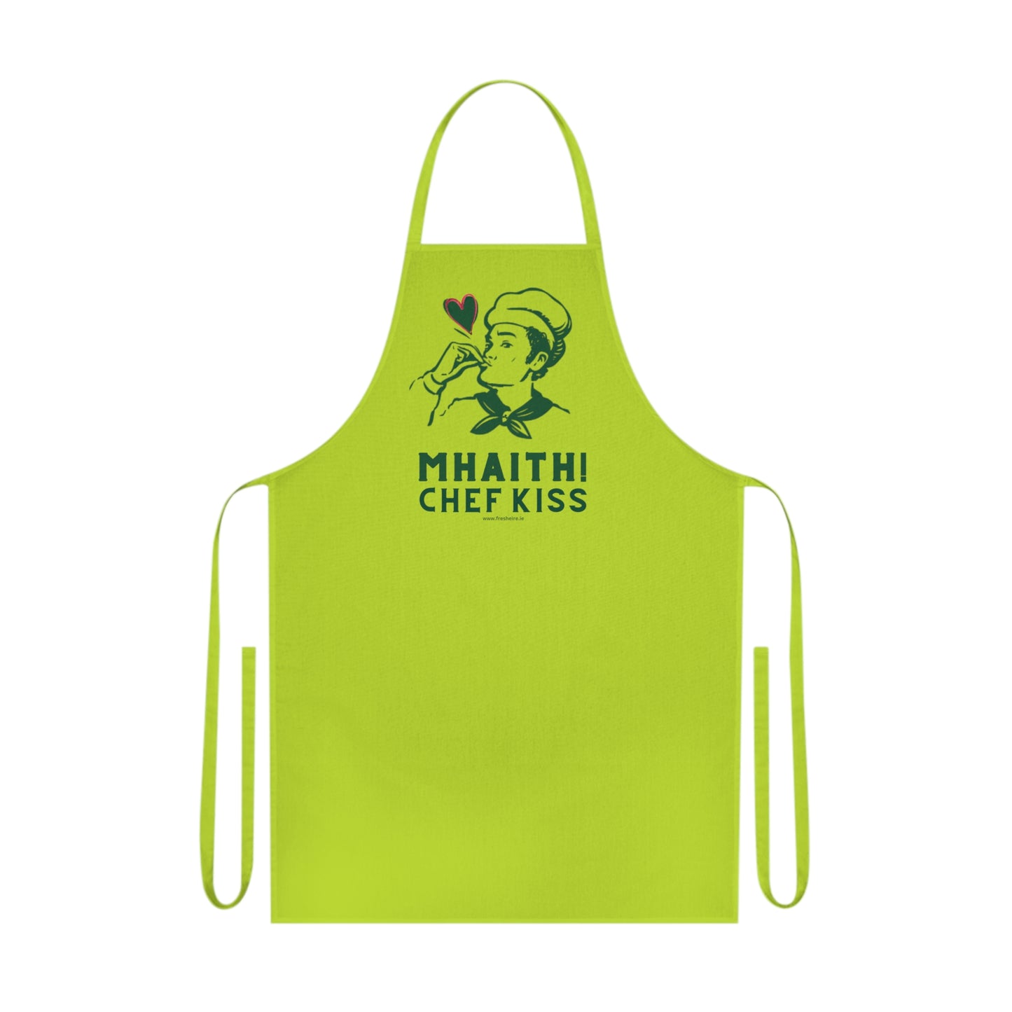 MHAITH! CHEF KISS Cotton Apron