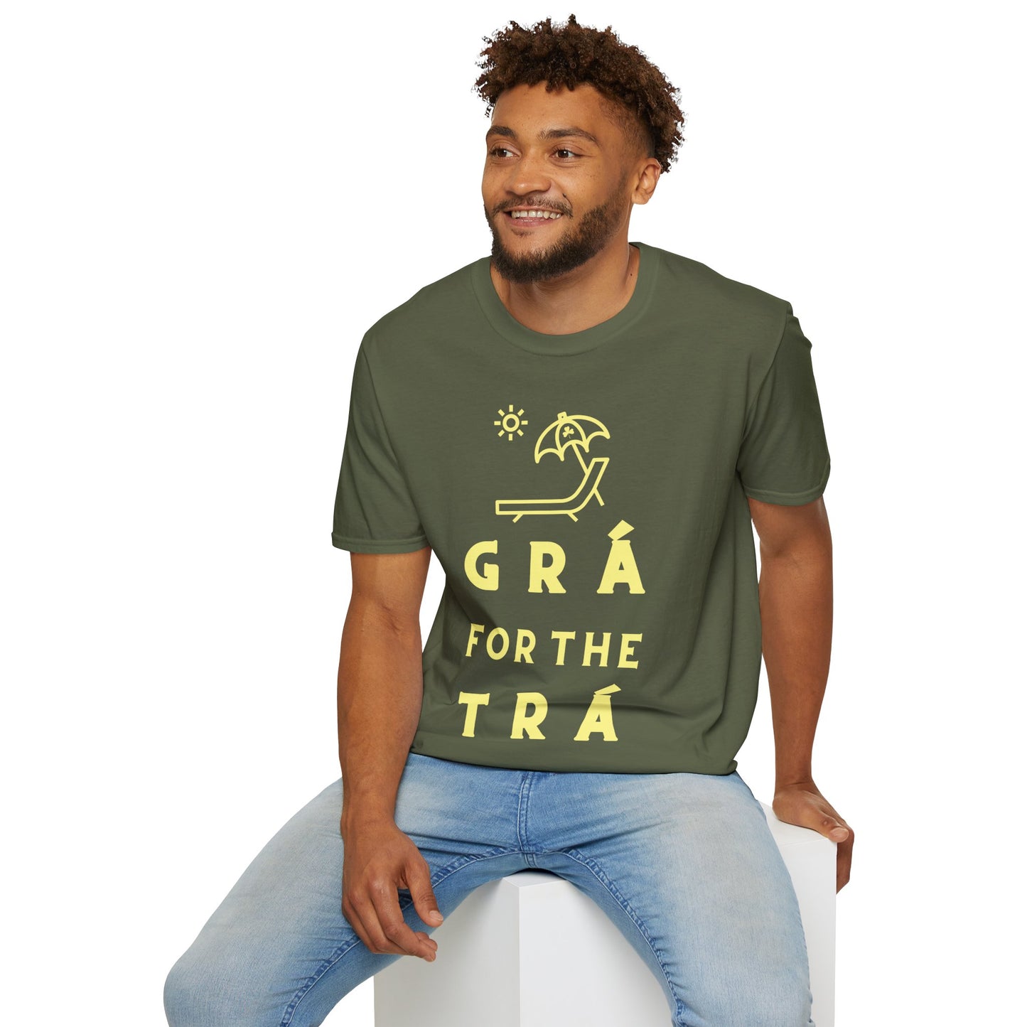 GRÁ FOR THE TRÁ EXTRÁ Unisex Softstyle 100% Cotton T-Shirt