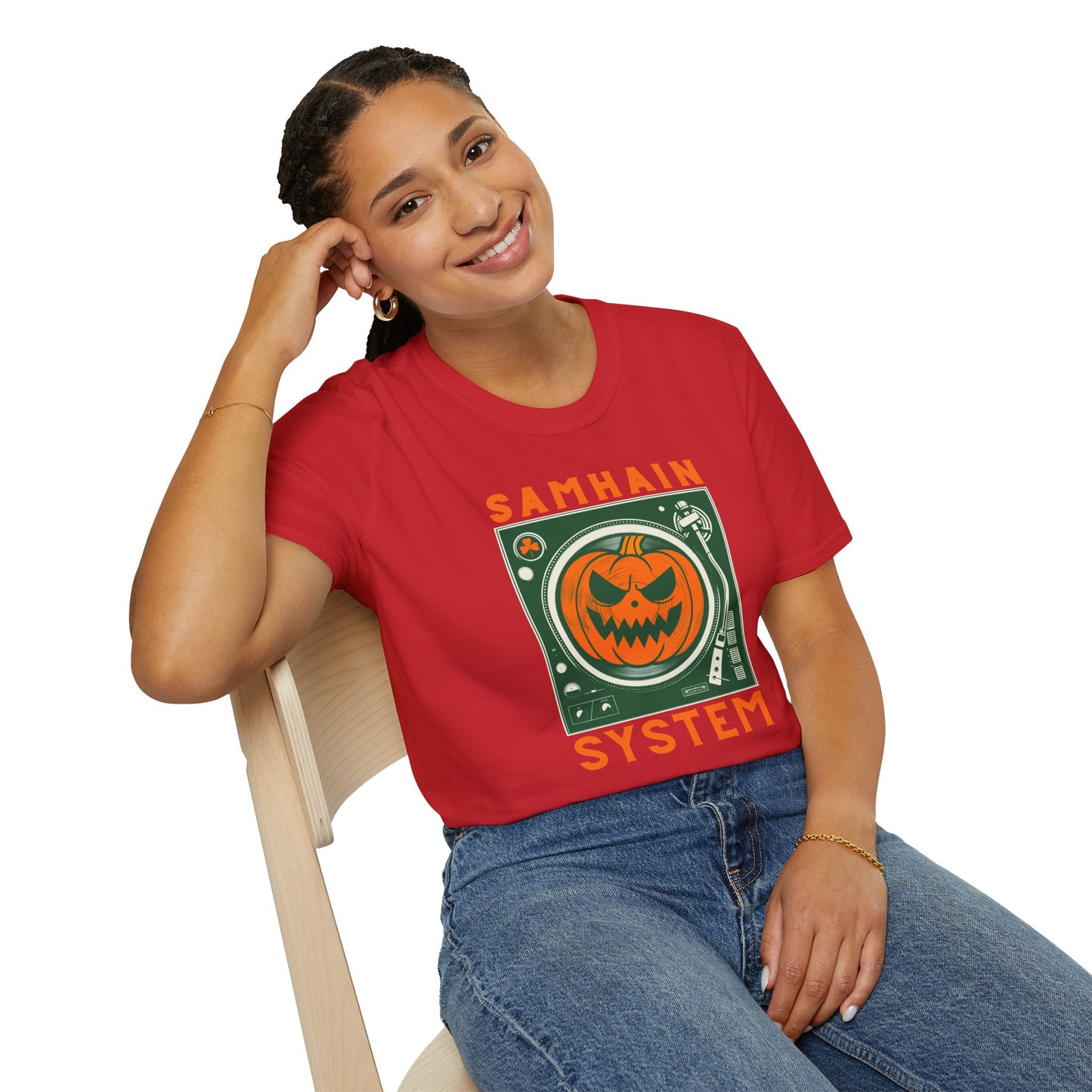SAMHAIN SYSTEM 100% Cotton Unisex Softstyle T-Shirt