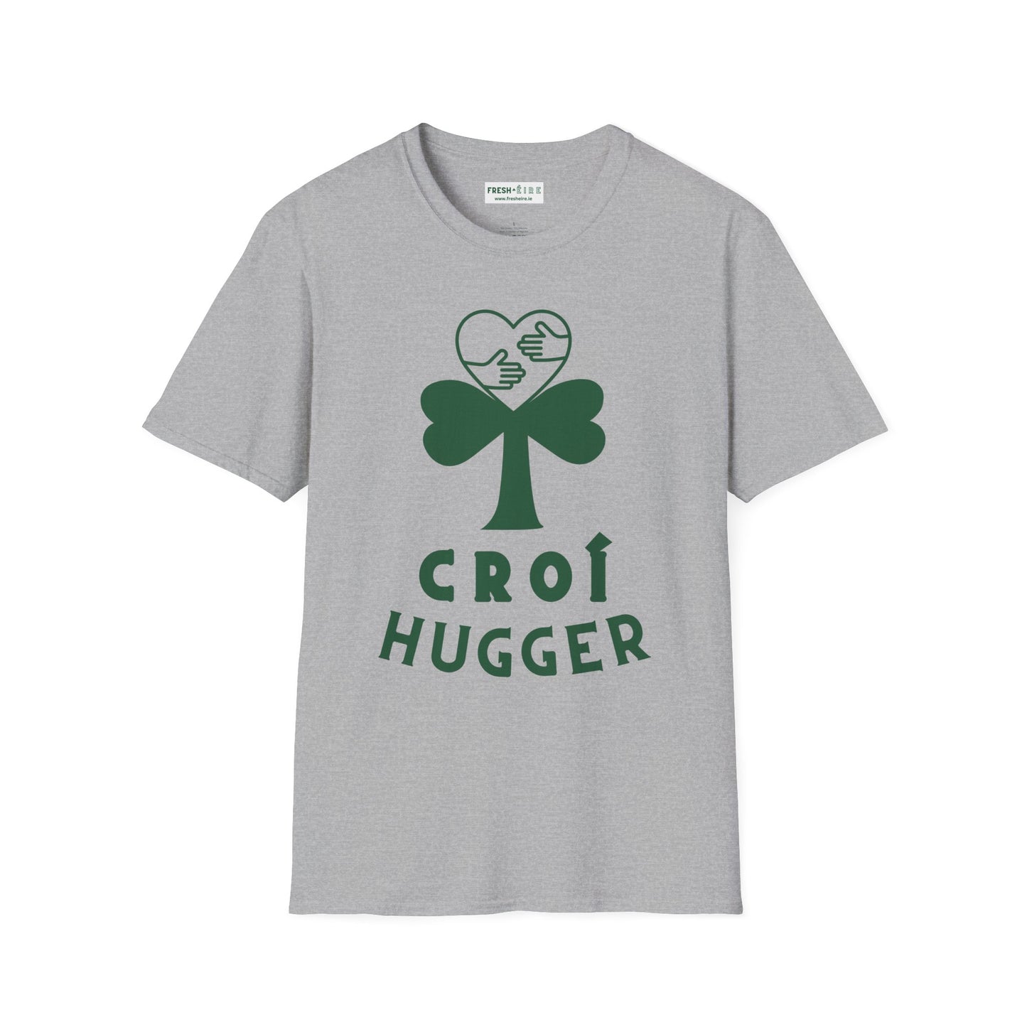 CROÍ HUGGER Unisex Softstyle 100% Cotton T-Shirt