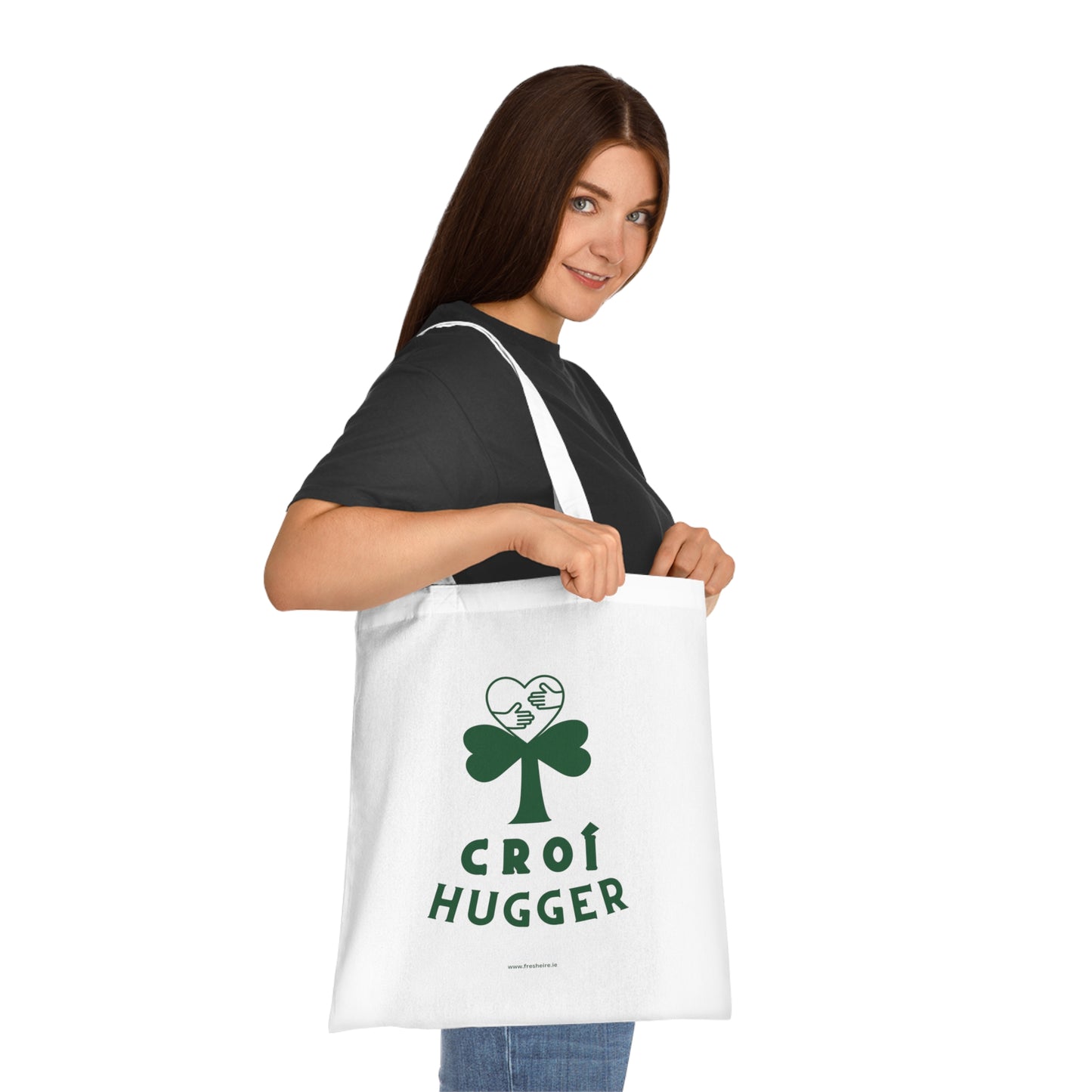 CROÍ HUGGER 100% Cotton Tote Bag