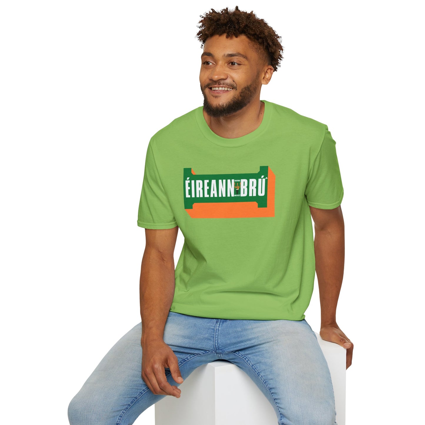 ÉIREANN BRÚ Unisex Softstyle 100% Cotton T-Shirt