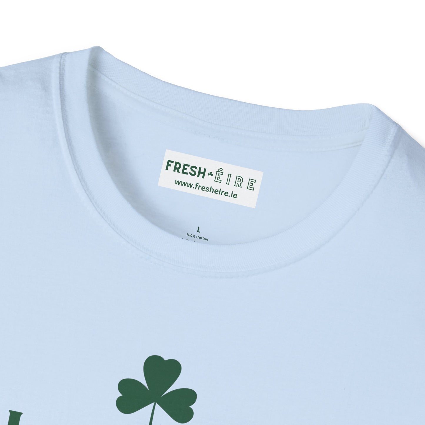 FLOATING ON ÉIRE Unisex Softstyle 100% Cotton T-Shirt