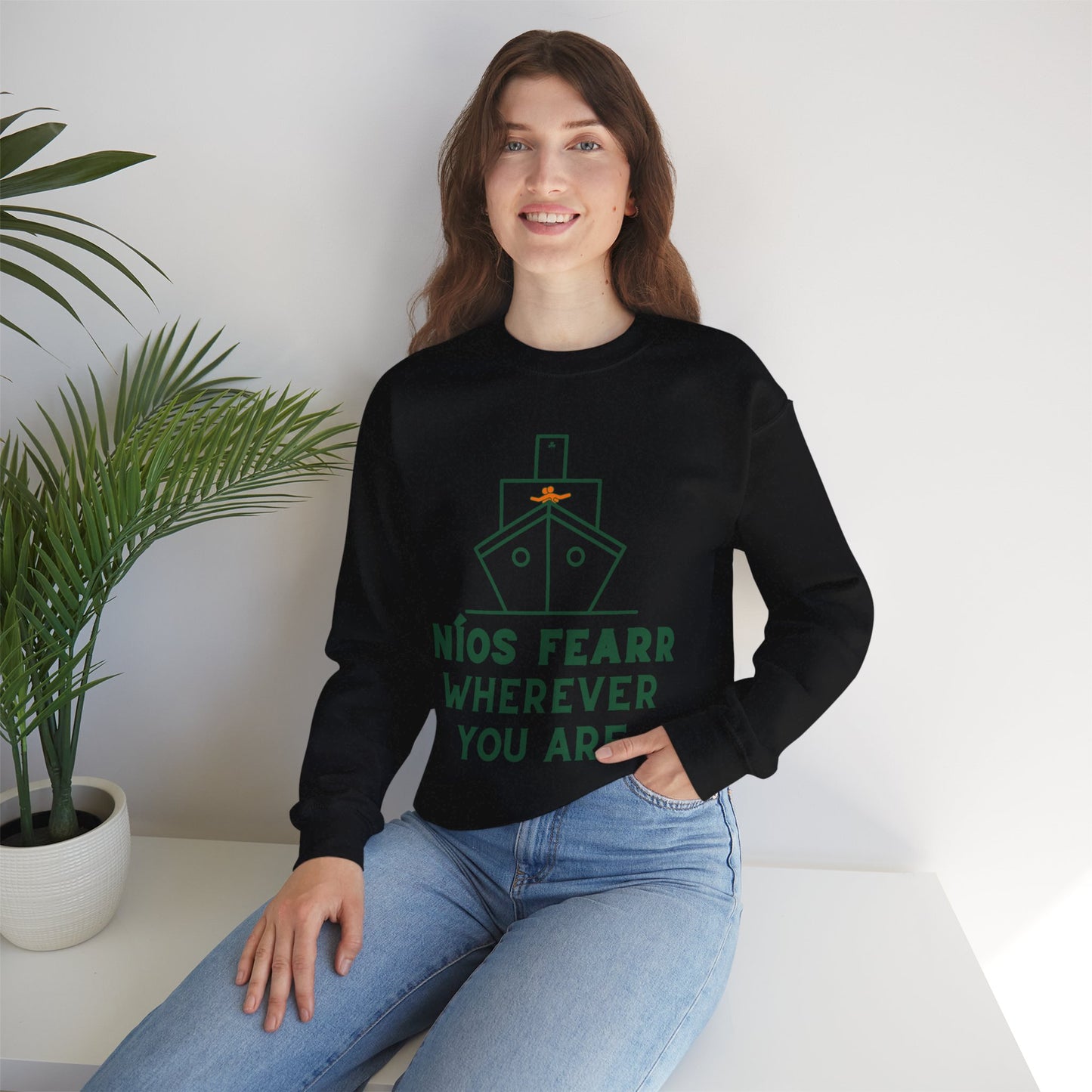 NÍOS FEARR, WHEREVER YOU ARE Unisex Heavy Blend™ Crewneck Sweatshirt