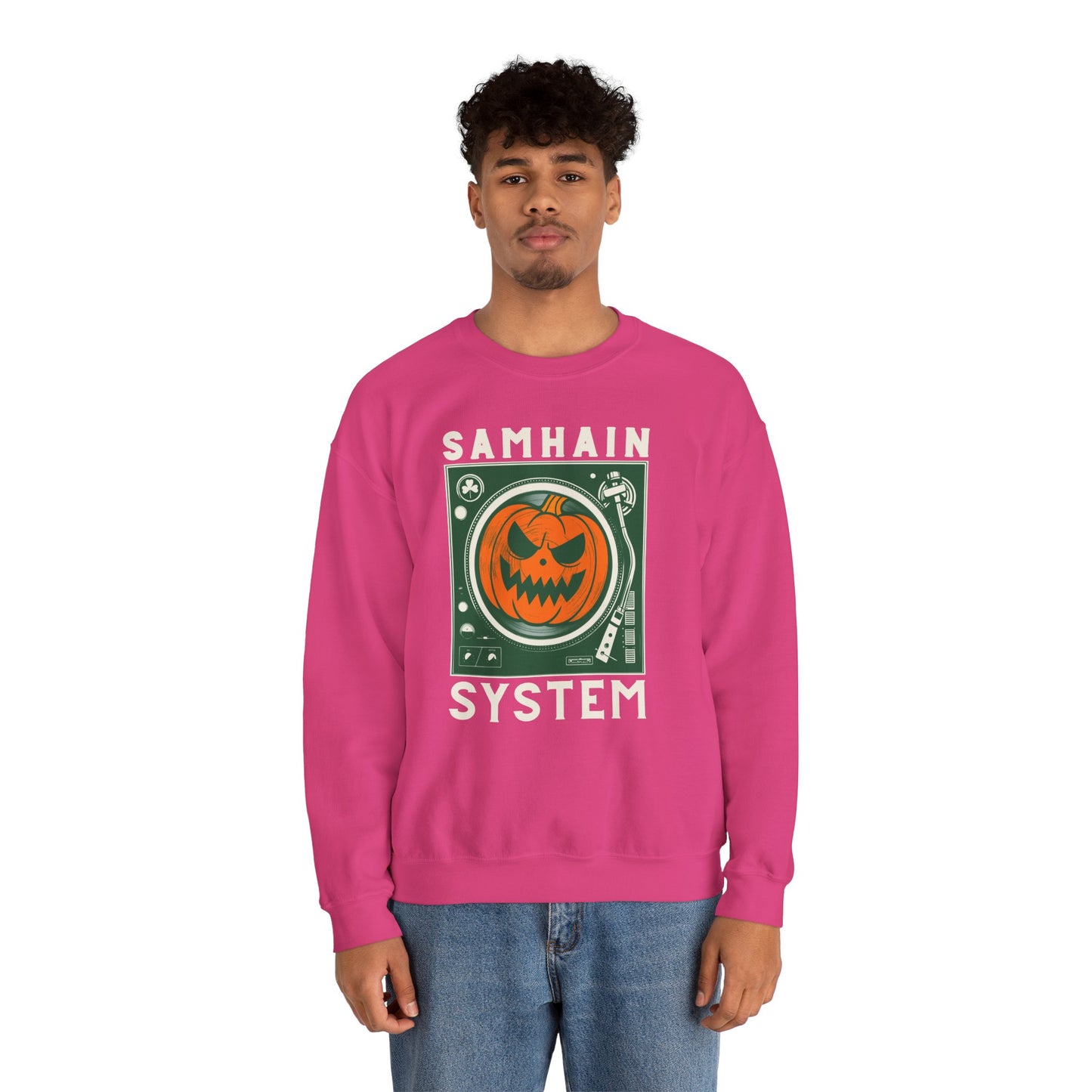 SAMHAIM SYSTEM Unisex Heavy Blend Crewneck Sweatshirt