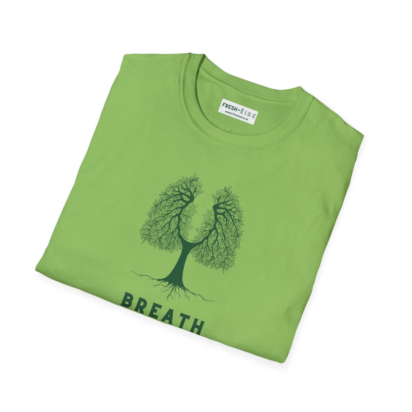 BREATH OF FRESH ÉIRE Unisex Softstyle 100% Cotton T-Shirt