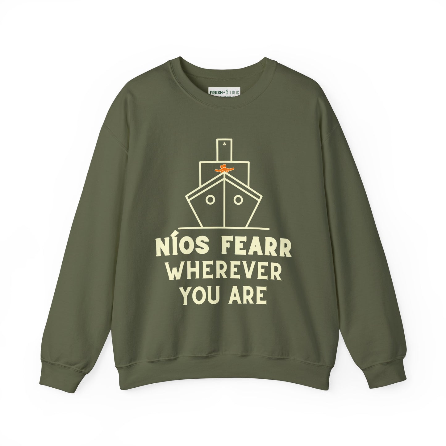 NÍOS FEARR, WHEREVER YOU ARE Unisex Heavy Blend™ Crewneck Sweatshirt