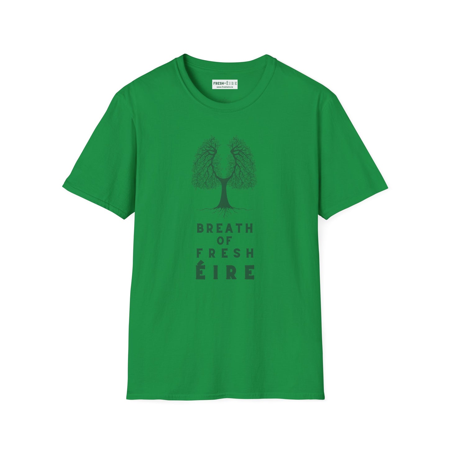 BREATH OF FRESH ÉIRE Unisex Softstyle 100% Cotton T-Shirt