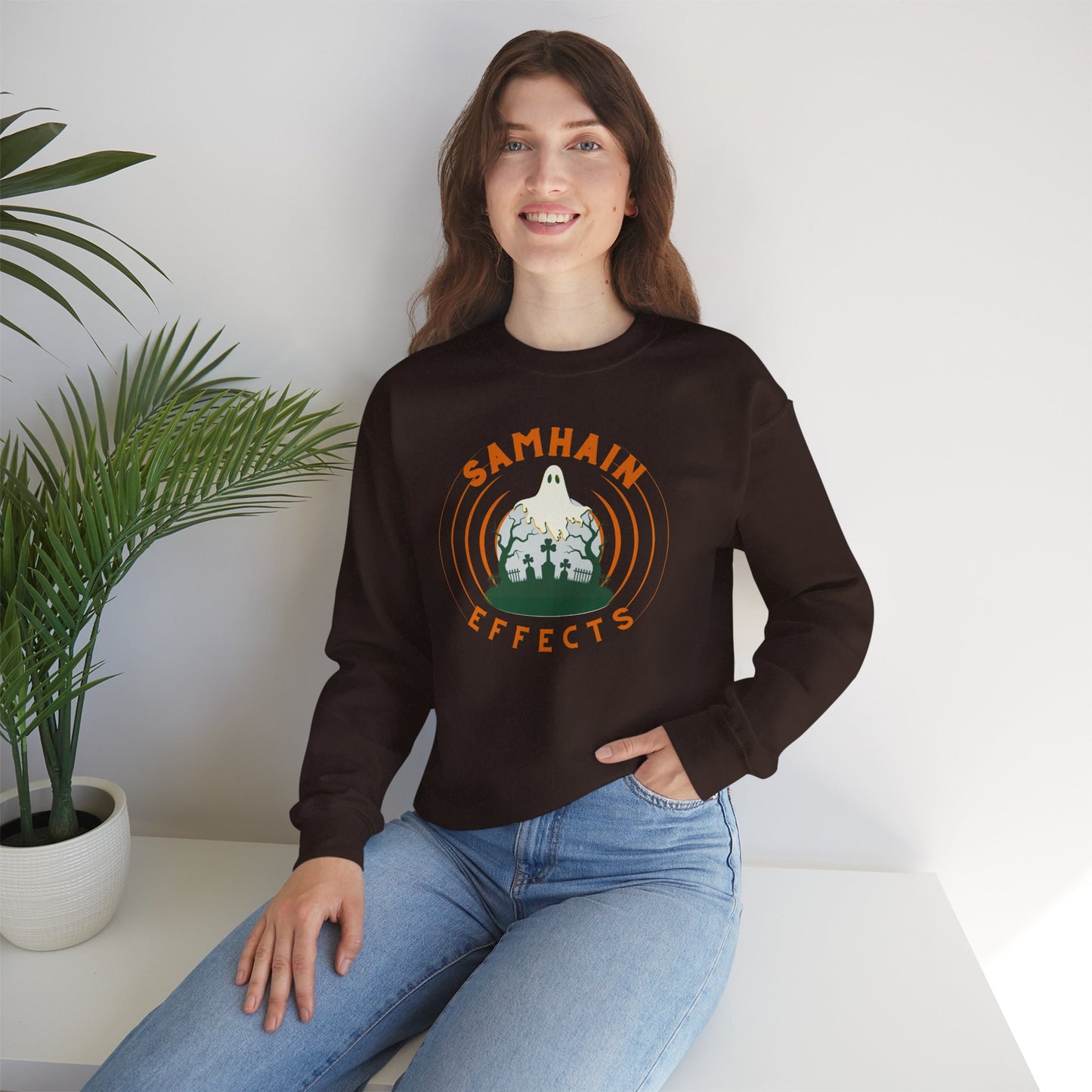 SAMHAIM EFFECTS Unisex Heavy Blend Crewneck Sweatshirt