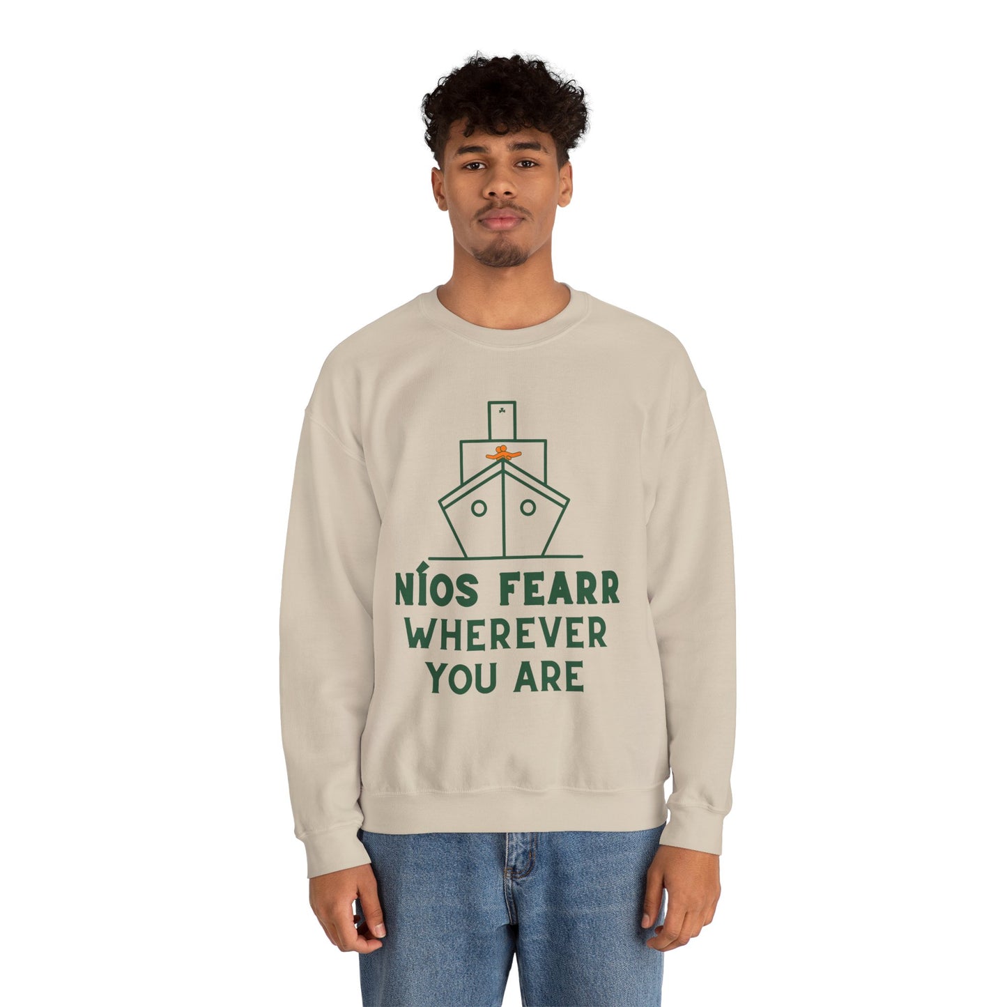 NÍOS FEARR, WHEREVER YOU ARE Unisex Heavy Blend™ Crewneck Sweatshirt