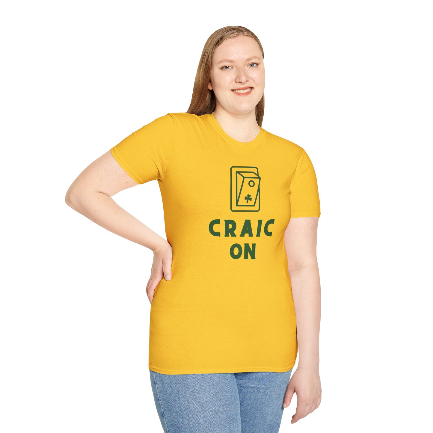 CRAIC ON Unisex Softstyle 100% Cotton T-Shirt