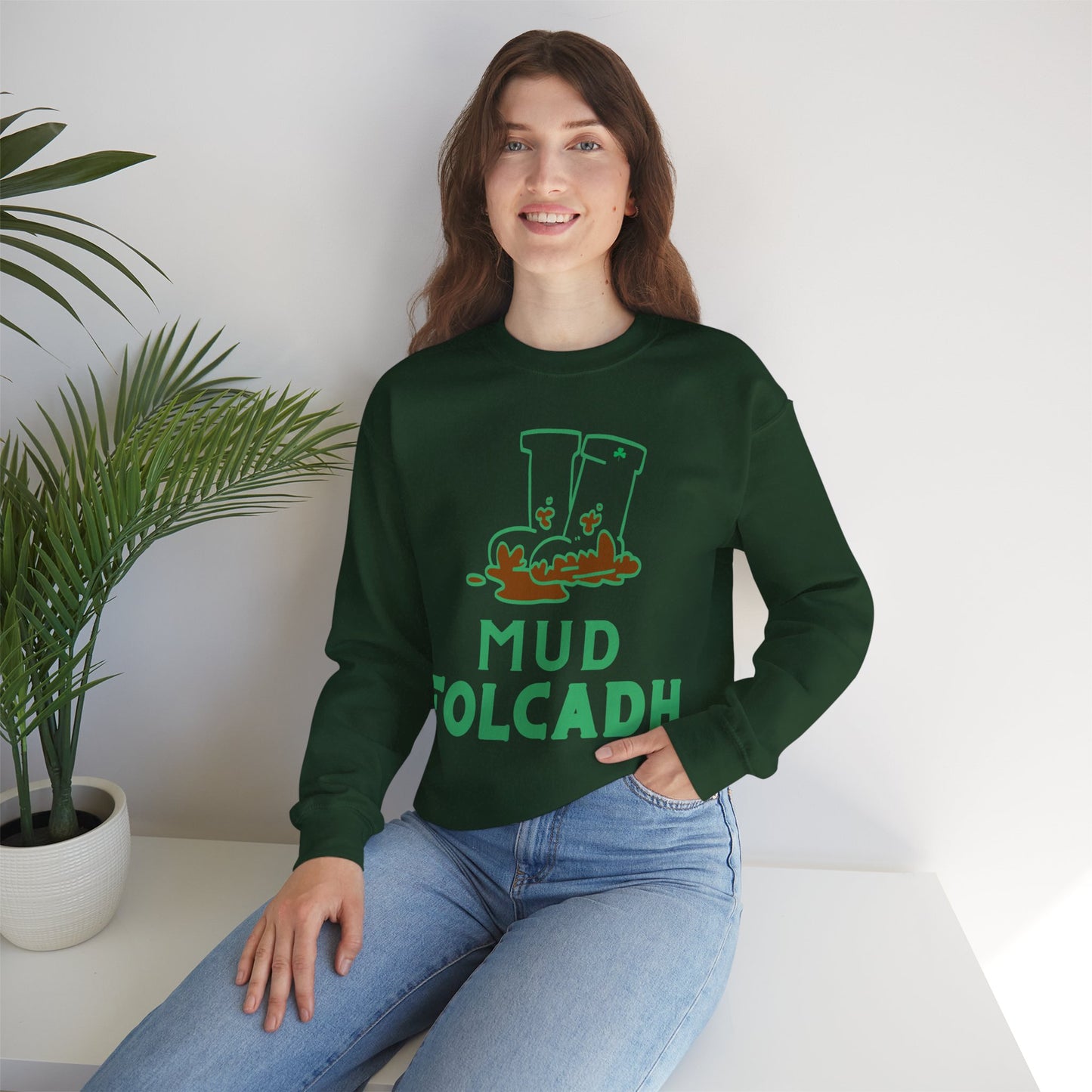 MUD FOLCADH Unisex Heavy Blend™ Crewneck Sweatshirt