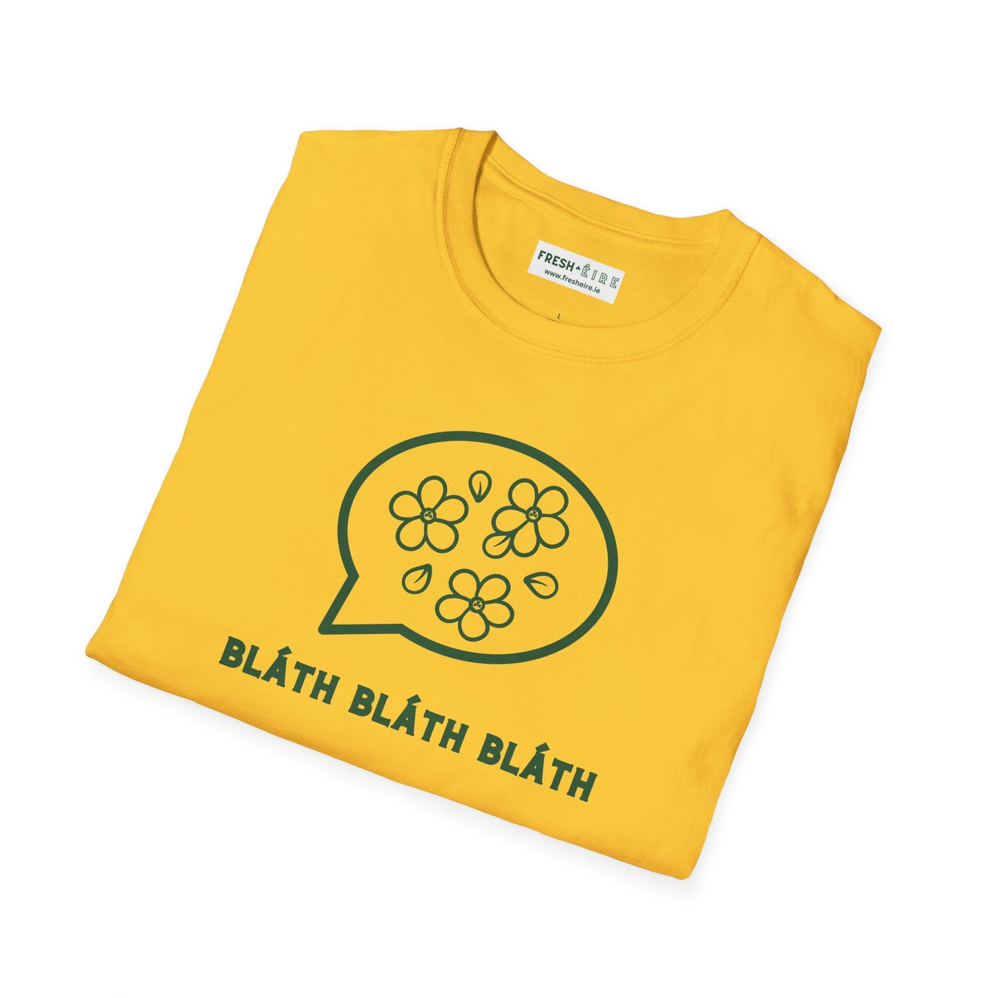 BLÁTH BLÁTH BLÁTH Unisex Softstyle 100% Cotton T-Shirt