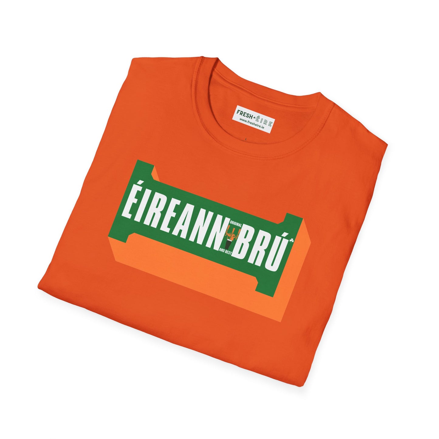 ÉIREANN BRÚ Unisex Softstyle 100% Cotton T-Shirt