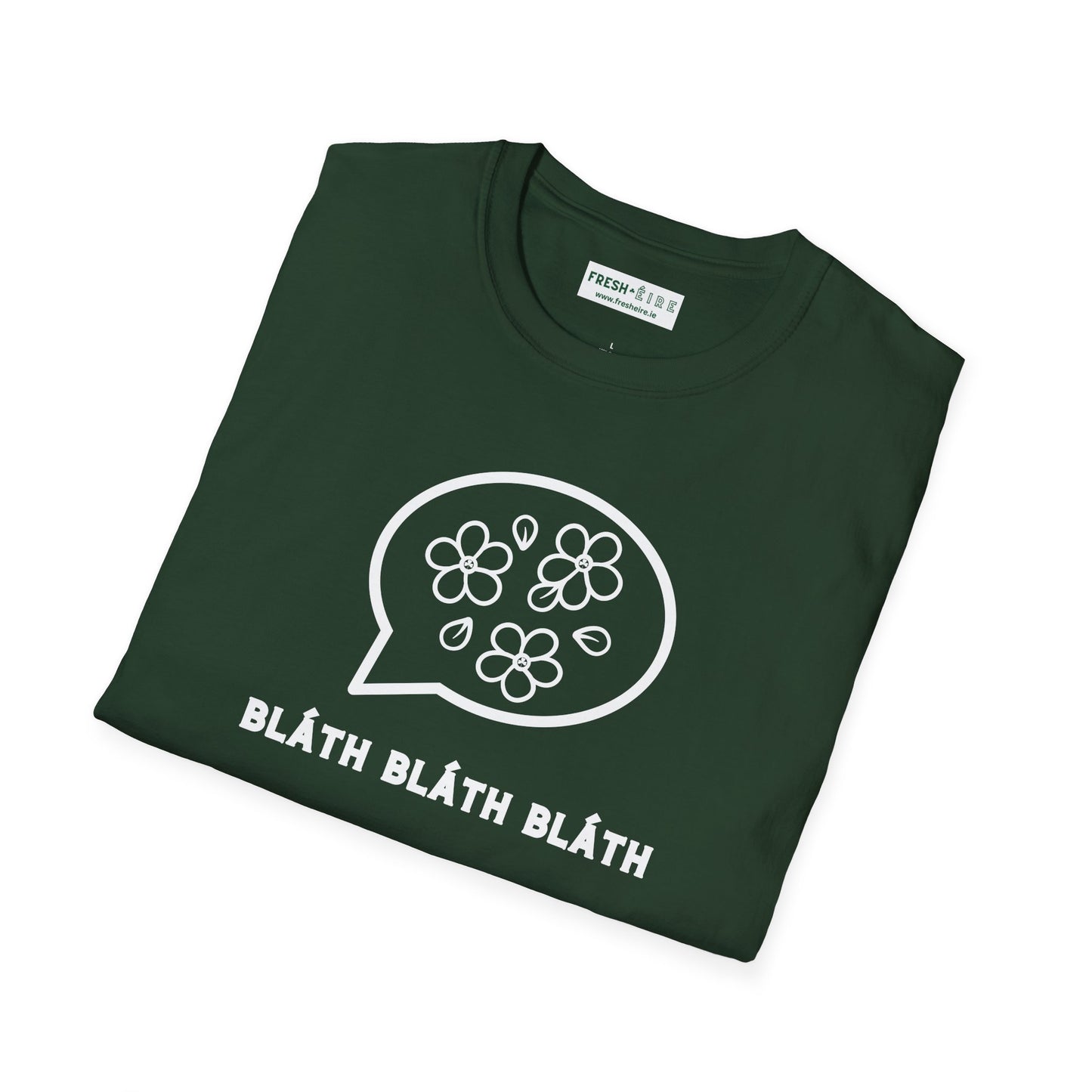 BLÁTH BLÁTH BLÁTH Unisex Softstyle 100% Cotton T-Shirt