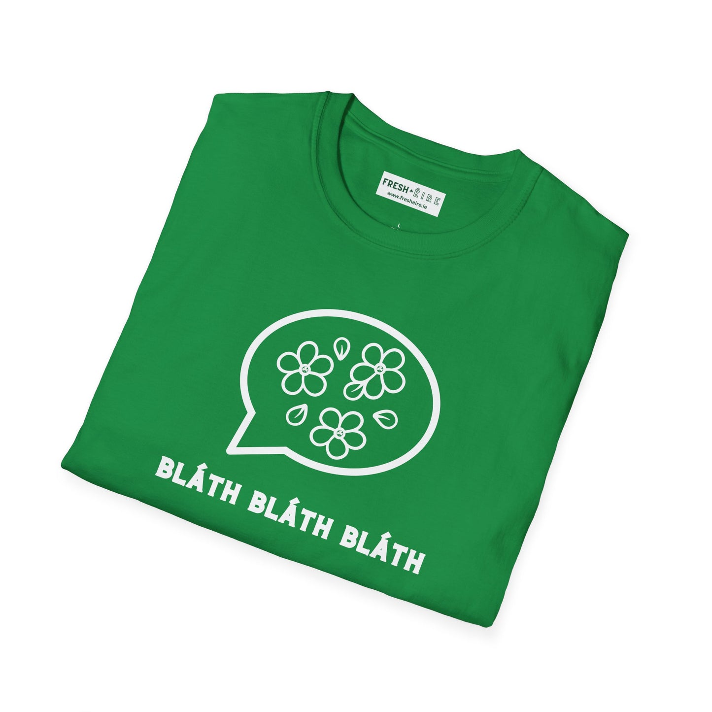BLÁTH BLÁTH BLÁTH Unisex Softstyle 100% Cotton T-Shirt