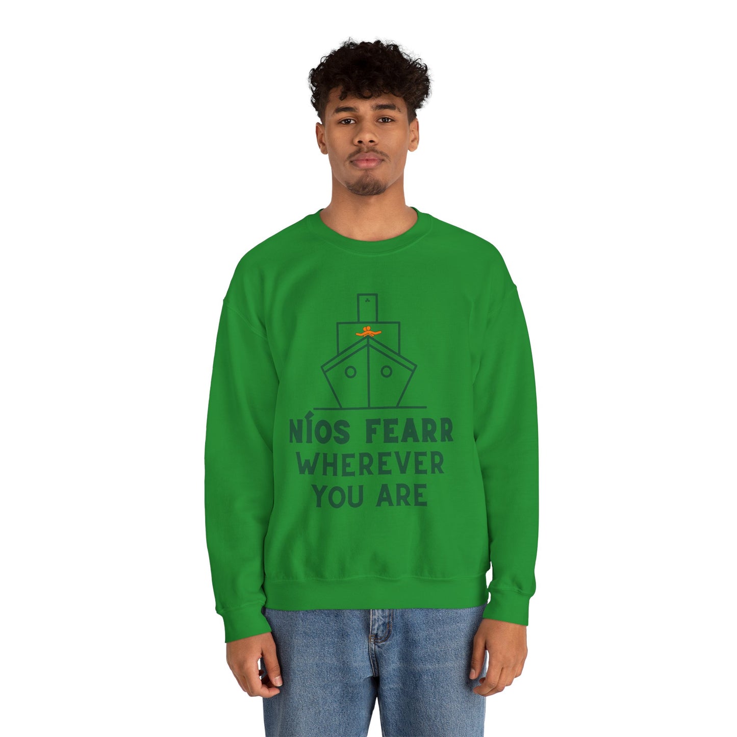 NÍOS FEARR, WHEREVER YOU ARE Unisex Heavy Blend™ Crewneck Sweatshirt