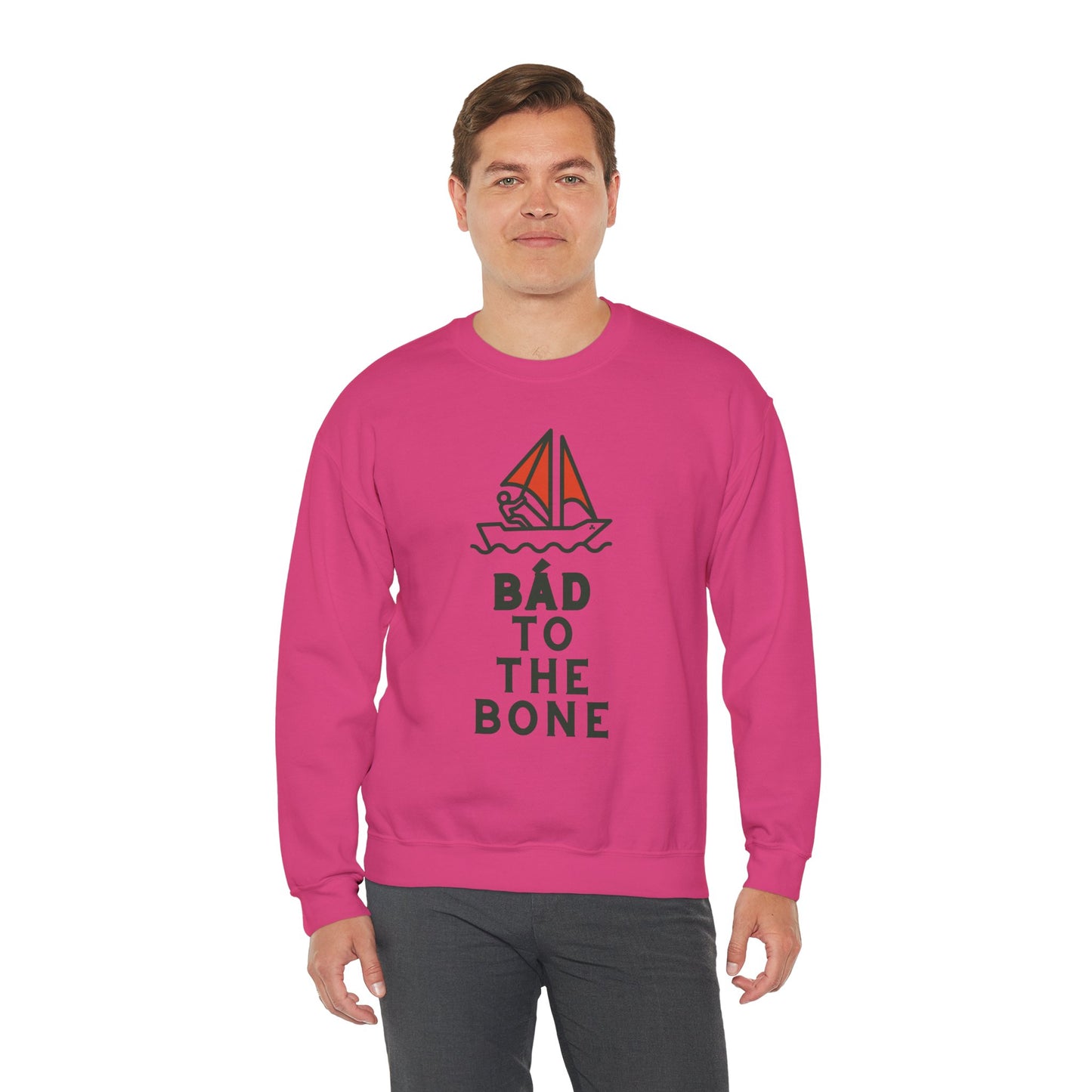 BÁD TO THE BONE Unisex Heavy Blend™ Crewneck Sweatshirt