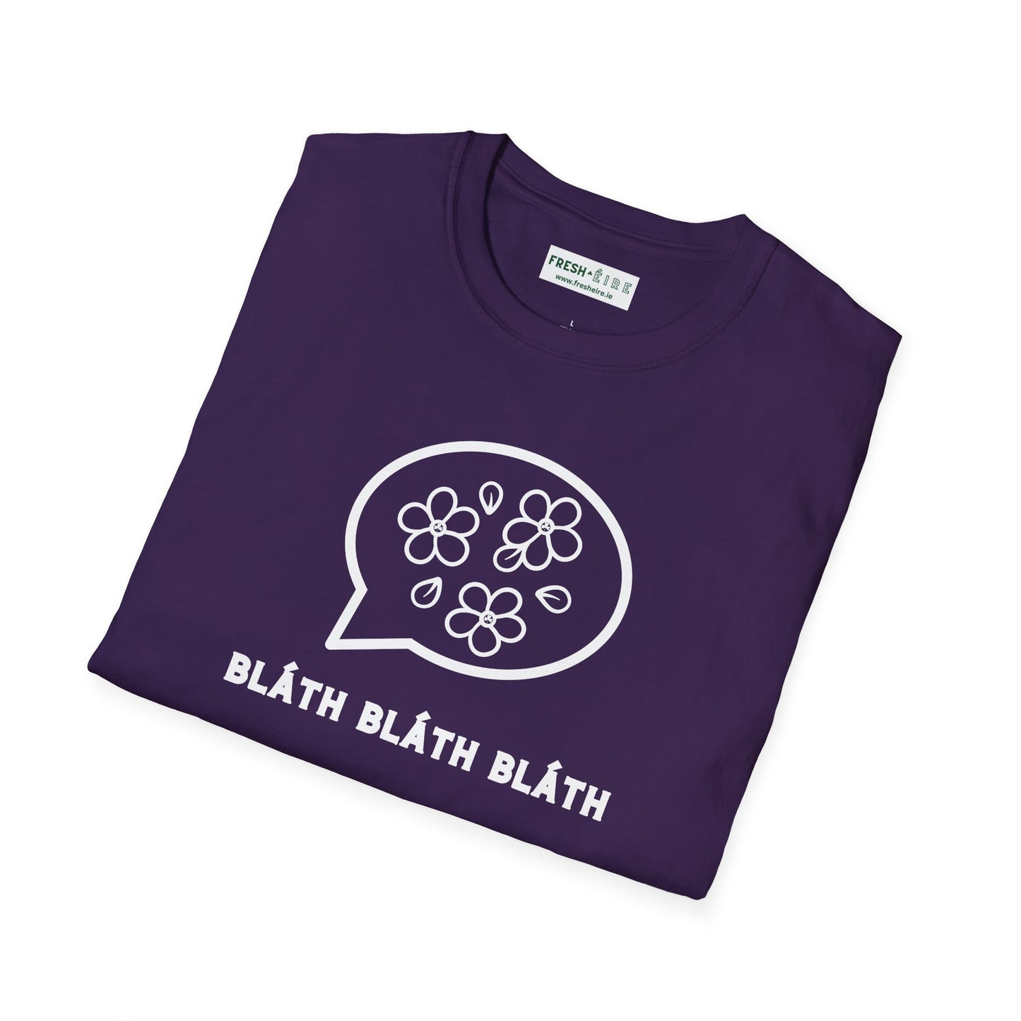 BLÁTH BLÁTH BLÁTH Unisex Softstyle 100% Cotton T-Shirt