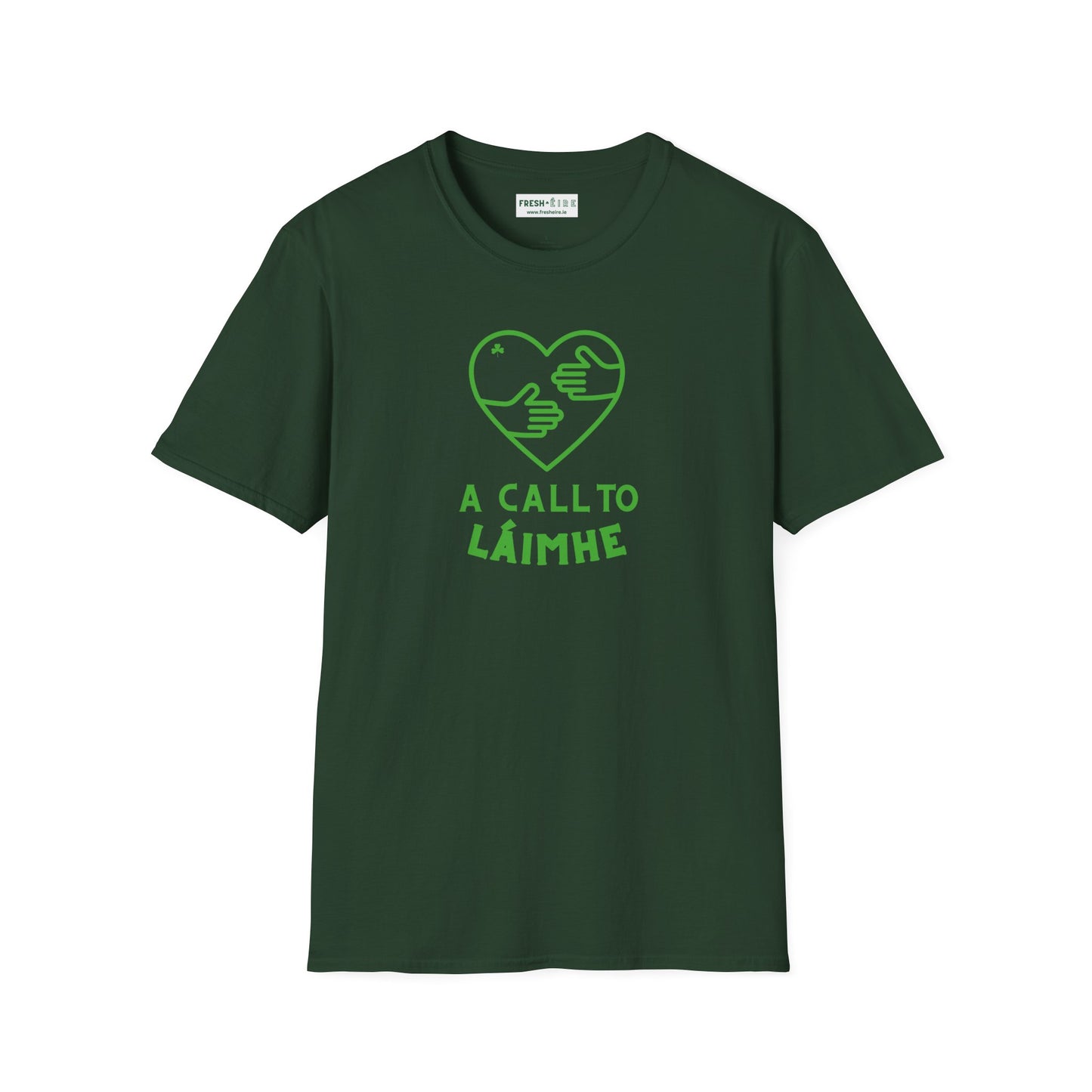 A CALL TO LÁIMHE Unisex Softstyle 100% Cotton T-Shirt