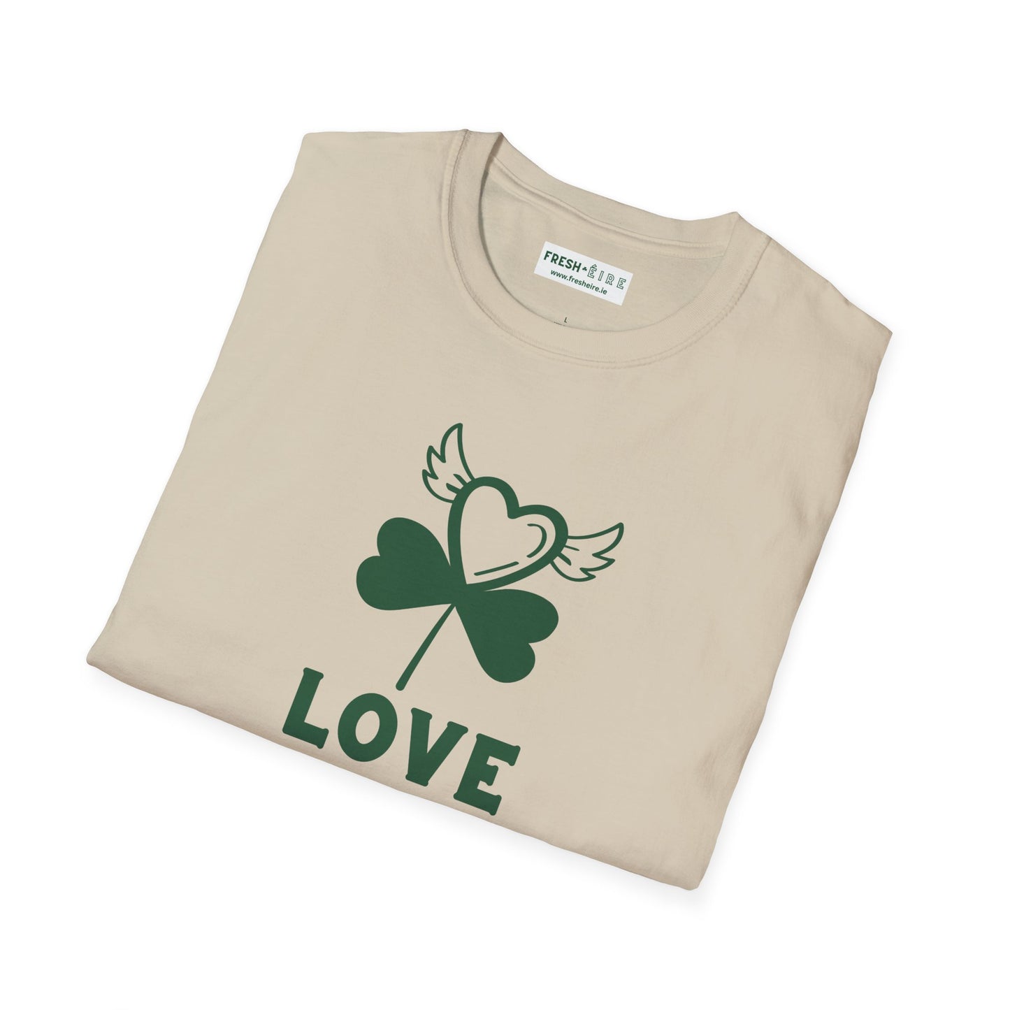 LOVE IS IN THE ÉIRE 2 Unisex Softstyle 100% Cotton T-Shirt