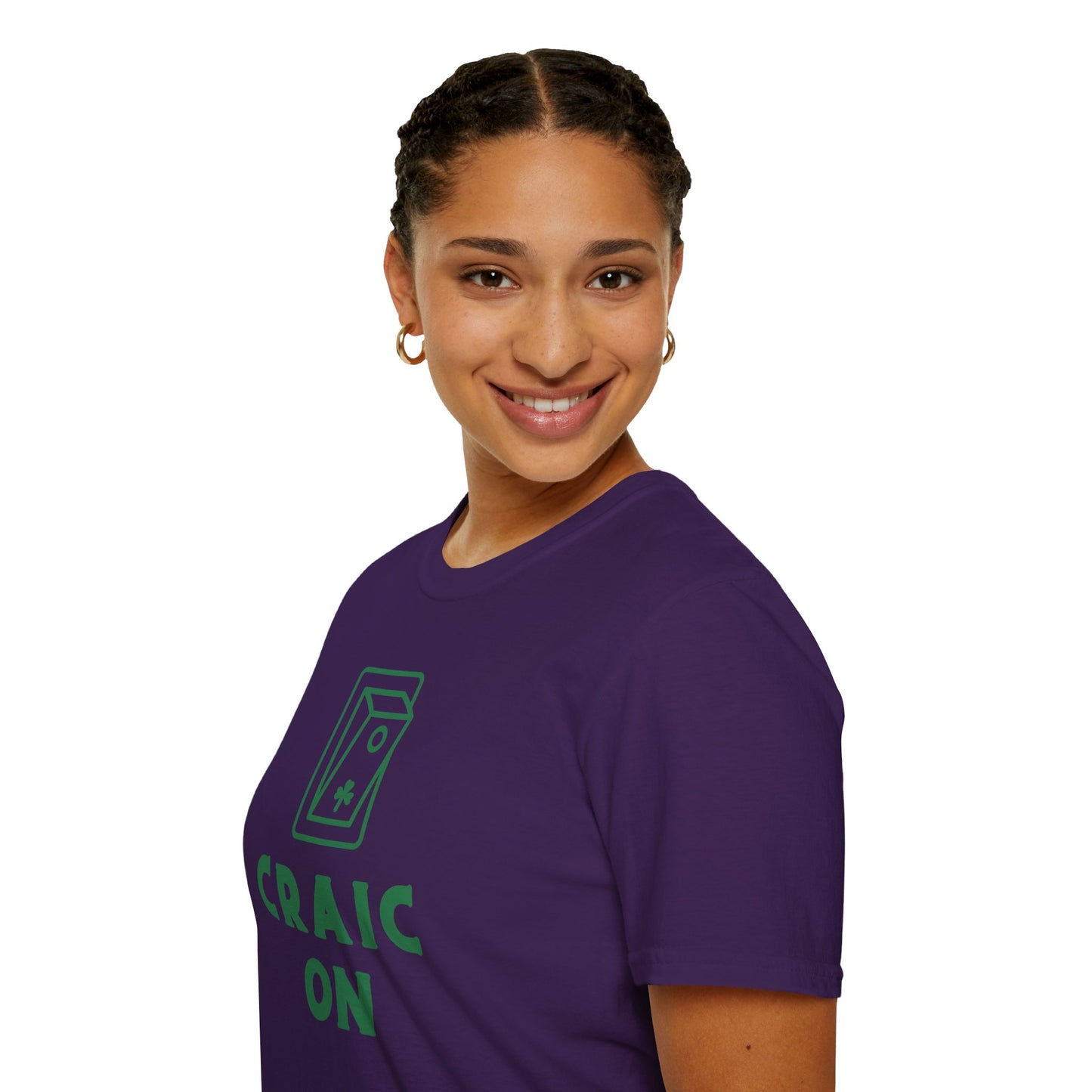 CRAIC ON Unisex Softstyle 100% Cotton T-Shirt