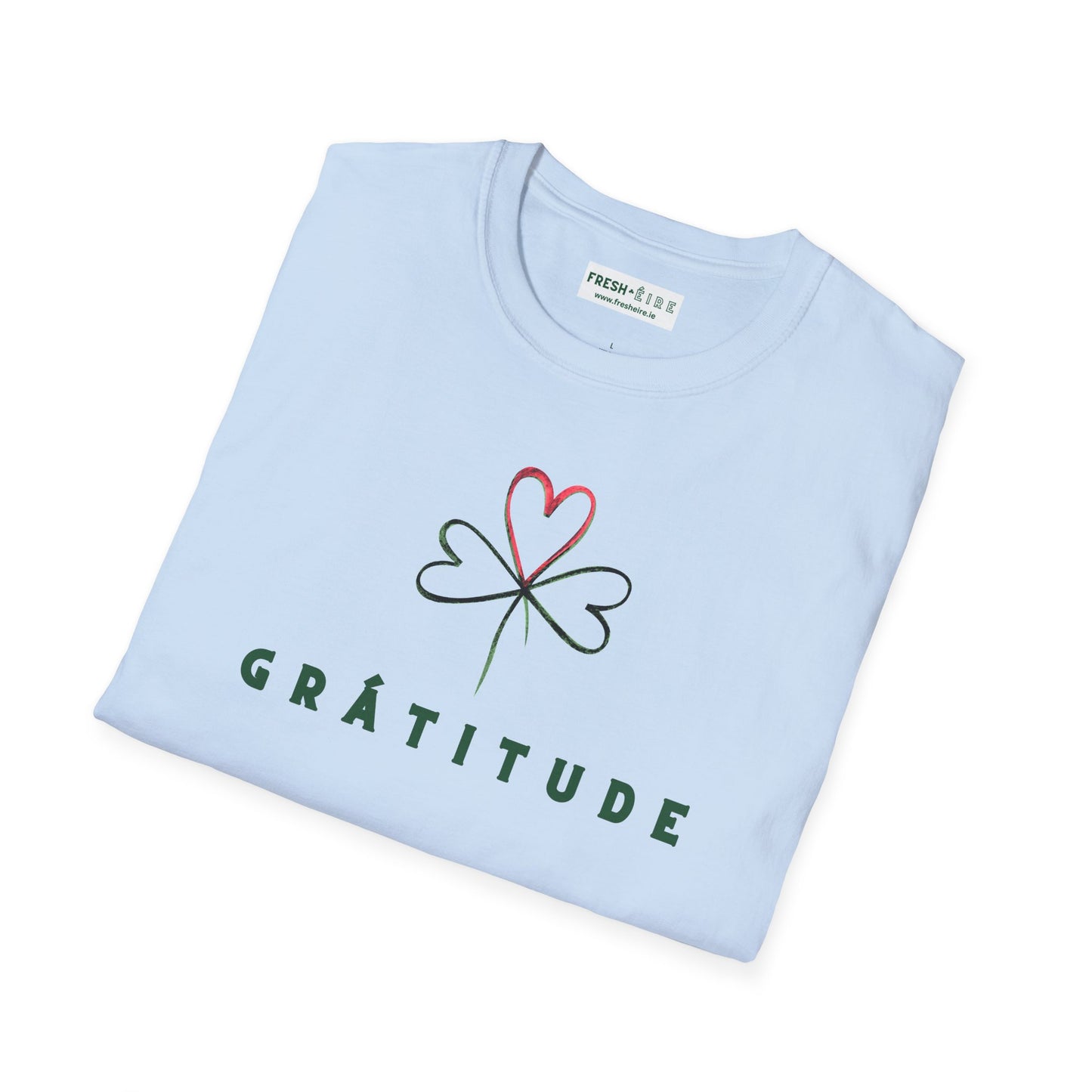 GRÁTITUDE Unisex Softstyle 100% Cotton T-Shirt