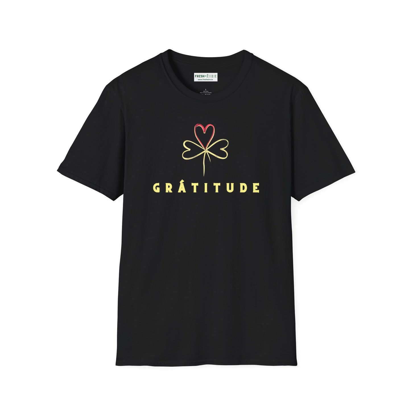 GRÁTITUDE Unisex Softstyle 100% Cotton T-Shirt