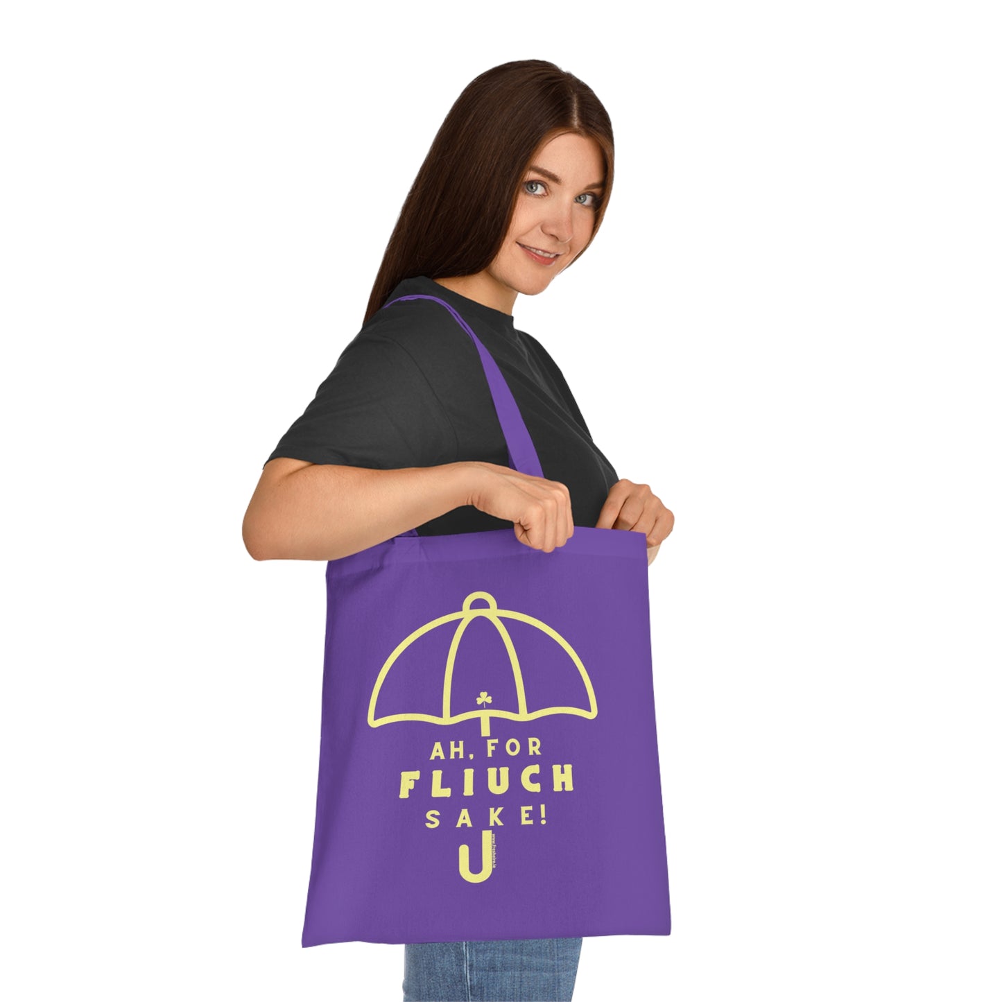 AH, FOR FLIUCH SAKE! 100% Cotton Tote Bag